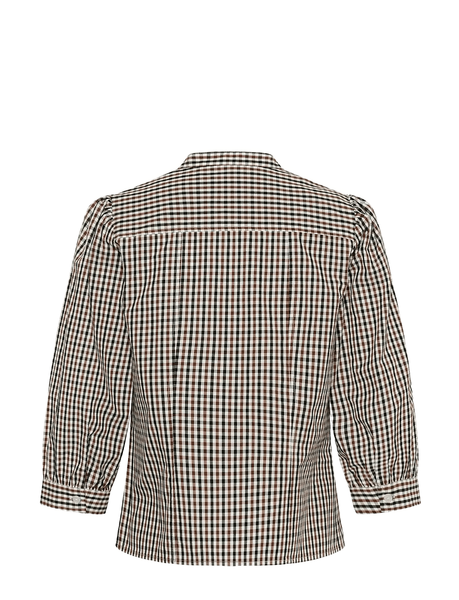Part Two - ChinettePW Shirt - langærmede skjorter - downton brown check - 2