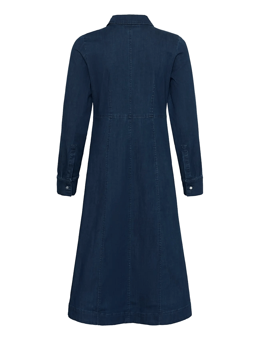 Part Two - ChenillaPW Dress - dark blue denim - 2
