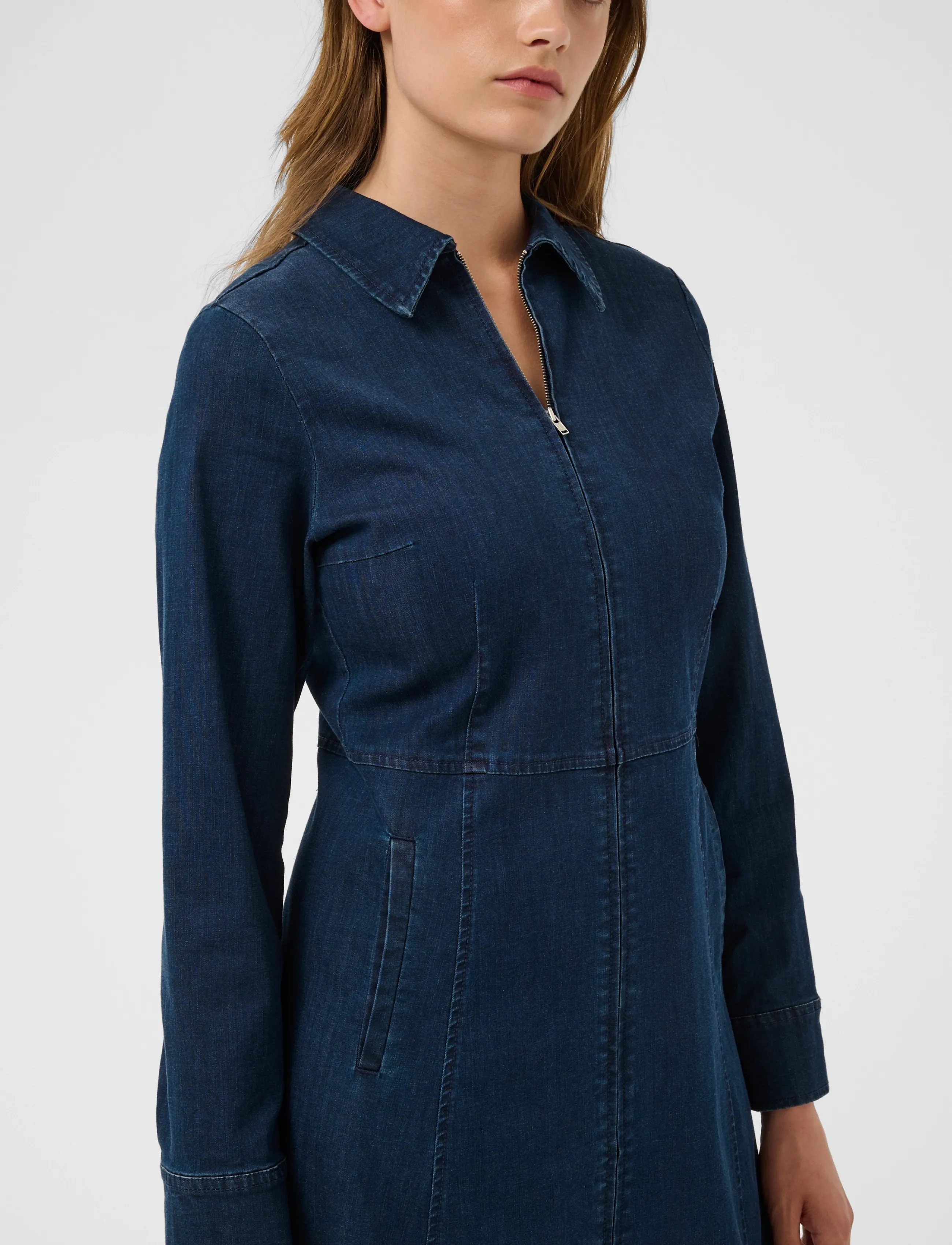 Part Two - ChenillaPW Dress - dark blue denim - 5