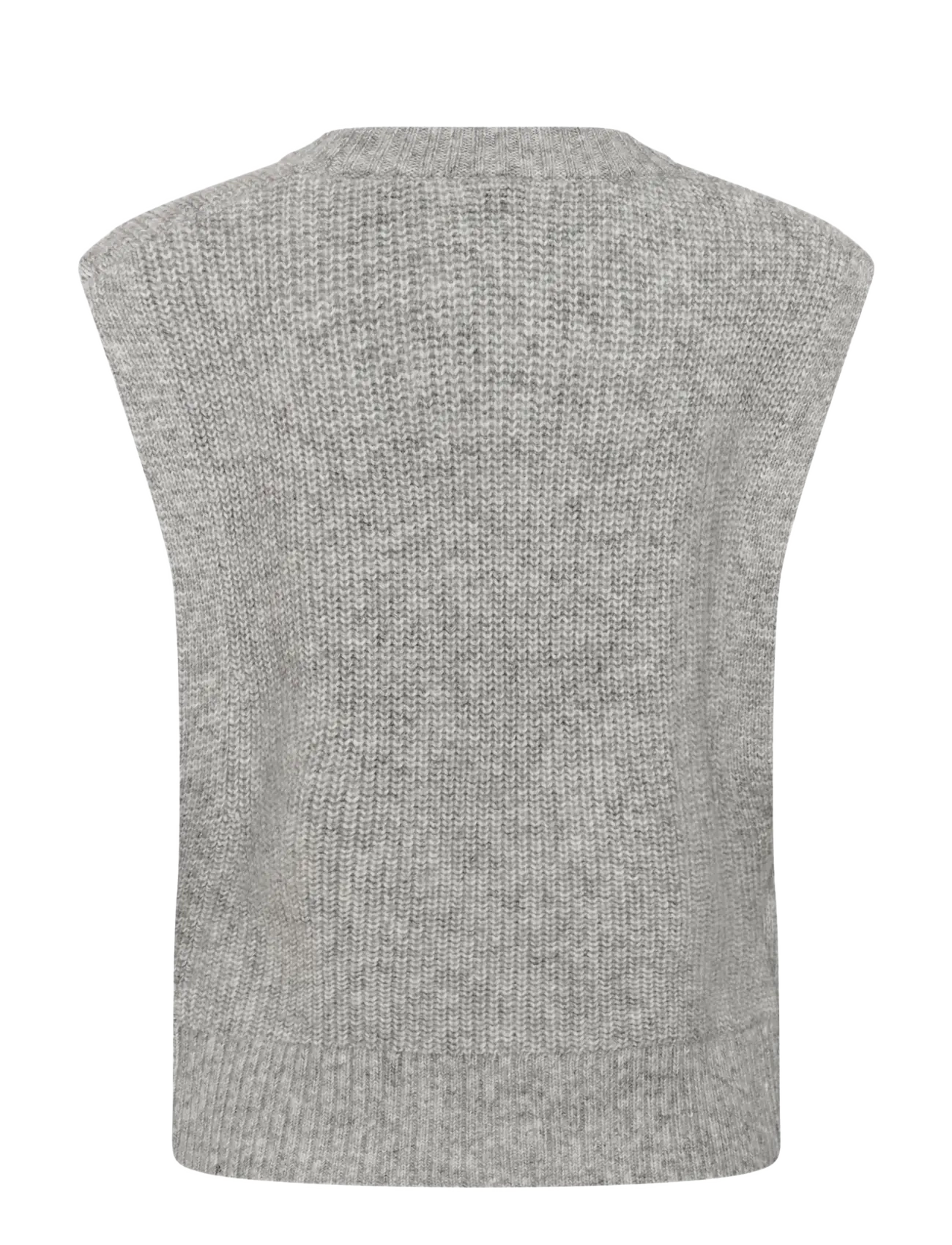 Part Two - CharlyePW Waistcoat - strickwesten - medium grey melange - 2