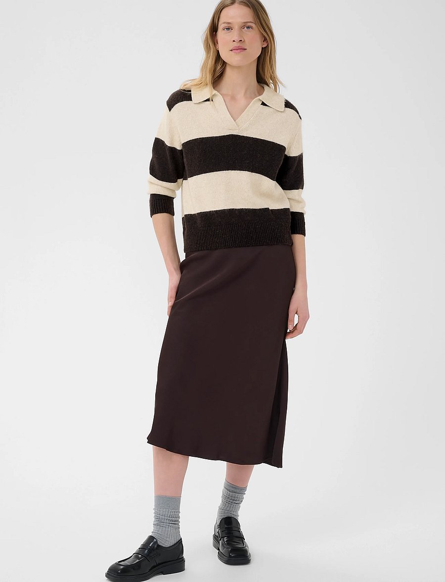 Part Two - CharlottPW Pullover - jumpers - whitecap gray/molÉ stripe - 2