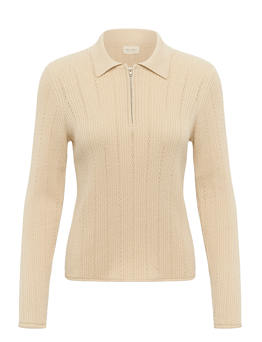 Part Two - CharleyPW Pullover - cashmere - whitecap gray - 1