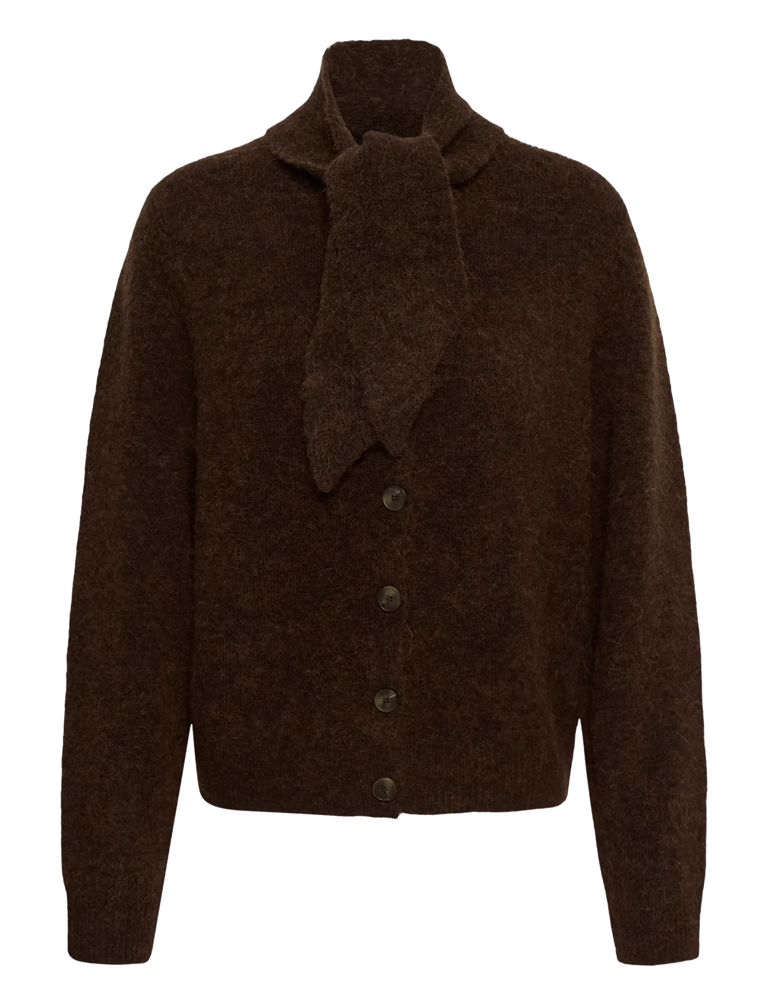 Part Two ChaniePW Cardigan - Koftor - DOWNTOWN BROWN MELANGE / brown