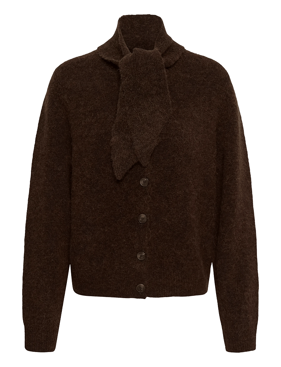 Part Two - ChaniePW Cardigan - koftor - downtown brown melange - 1