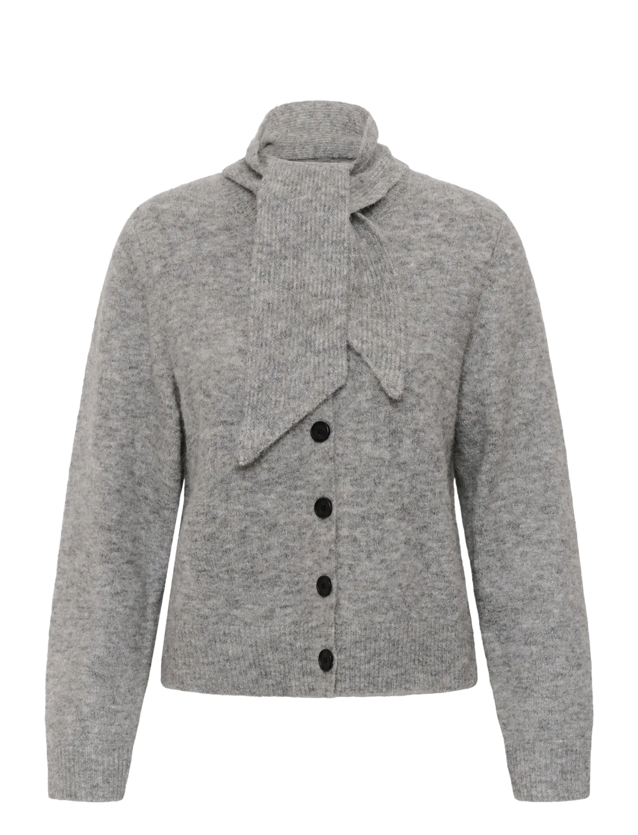 Part Two ChaniePW Cardigan - Koftor - STEEPLE GRAY MELANGE / grey
