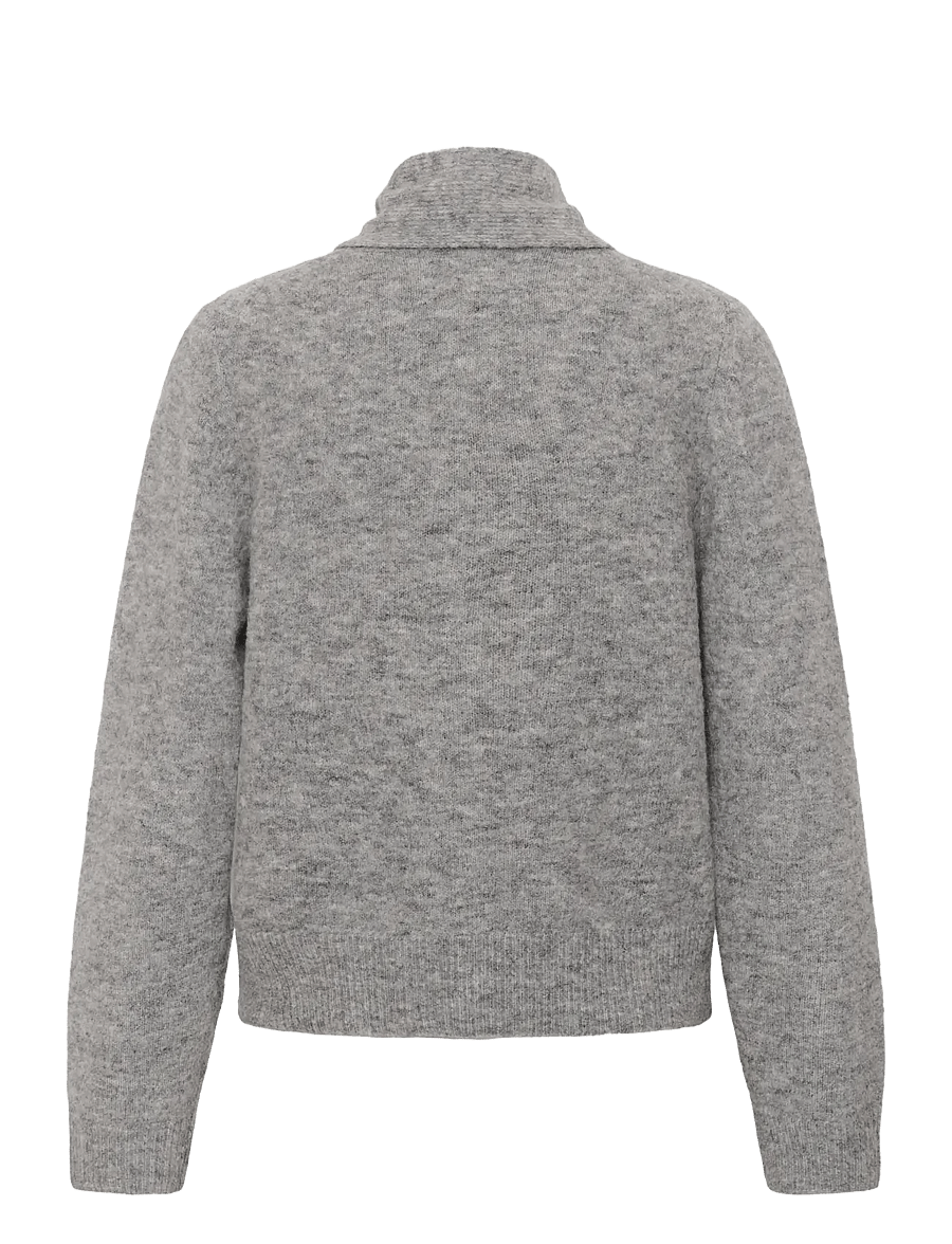 Part Two - ChaniePW Cardigan - koftor - steeple gray melange - 2
