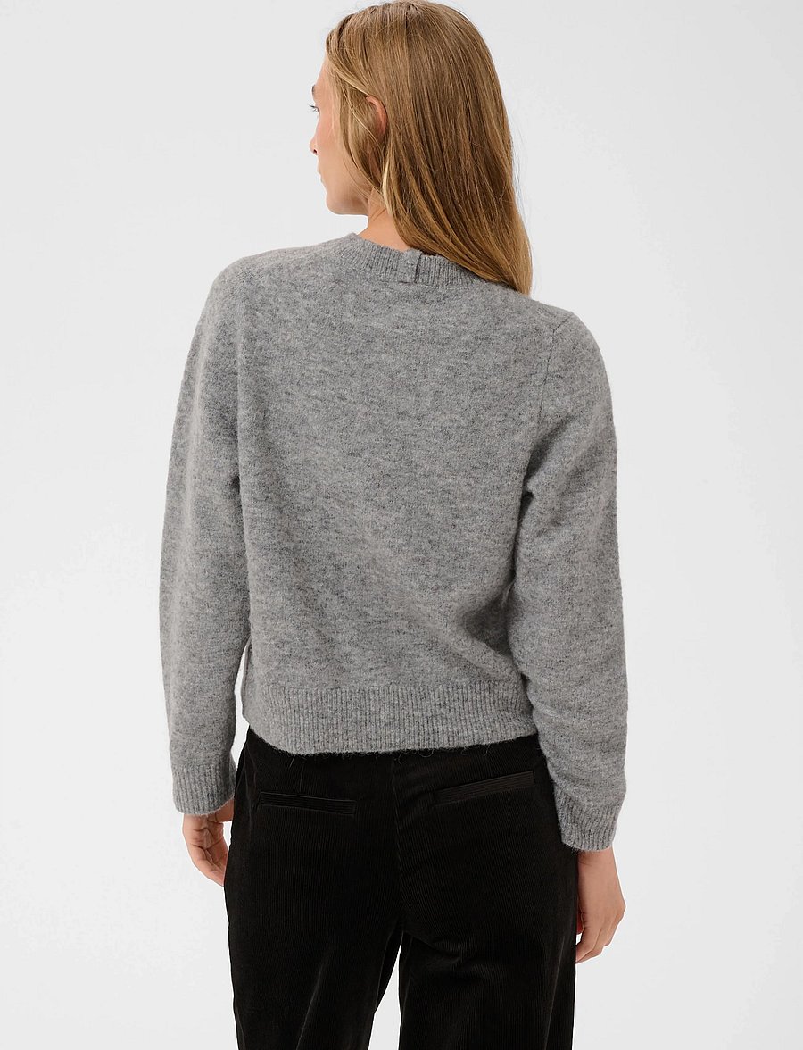 Part Two - ChaniePW Cardigan - koftor - steeple gray melange - 3
