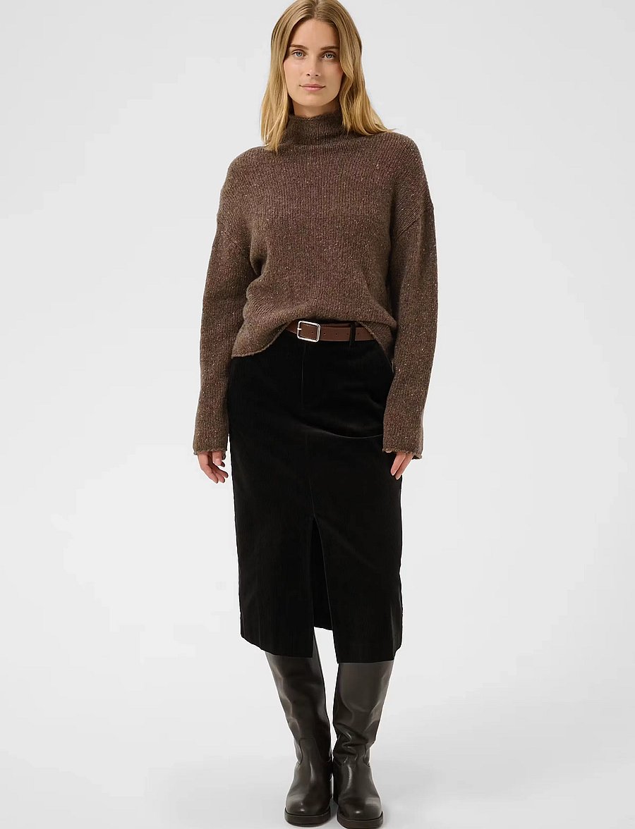 Part Two - ChanellyPW Pullover - striktrøjer - brown nepse - 0