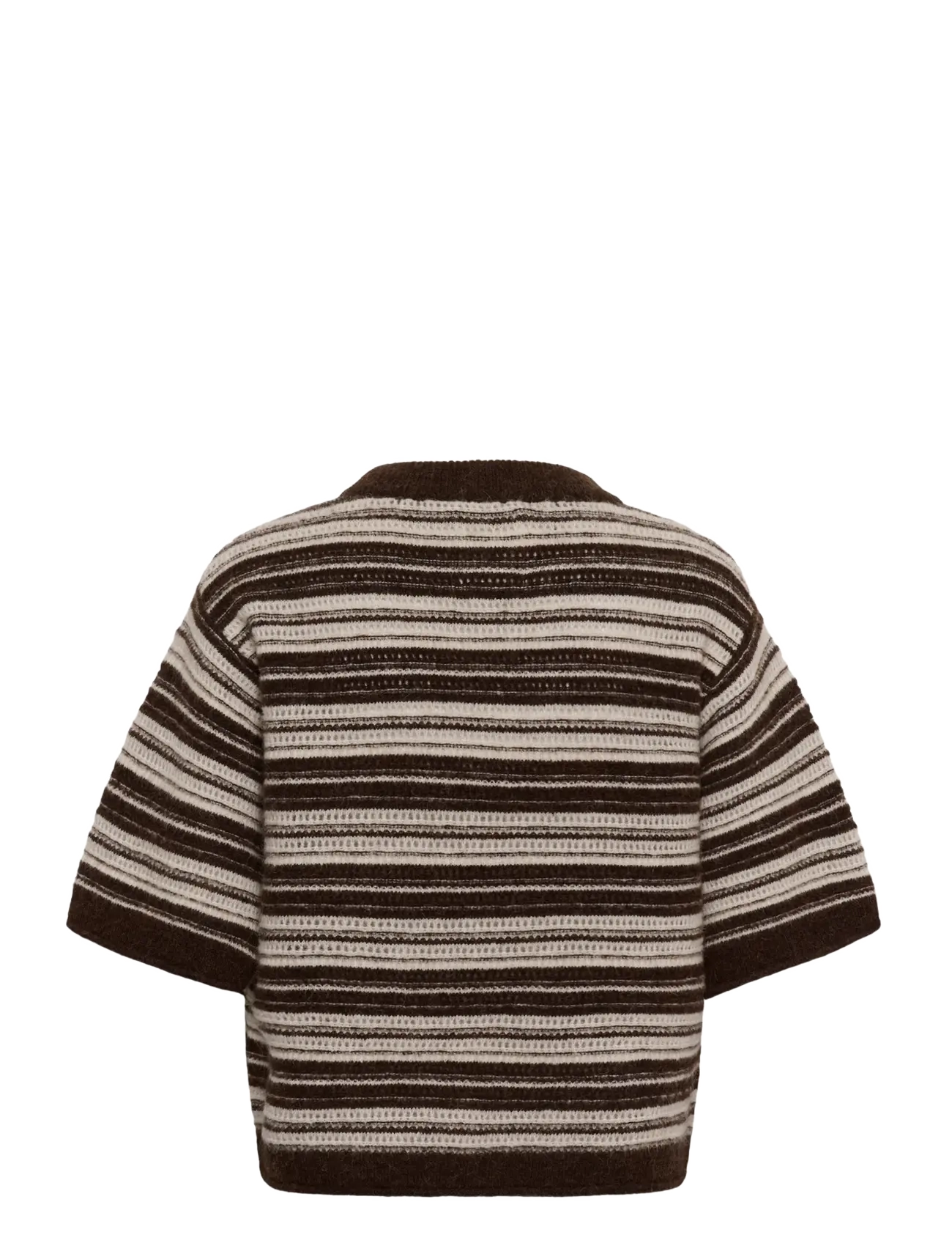 Part Two - CerysPW Pullover - striktrøjer - brown/french oak stripe - 2