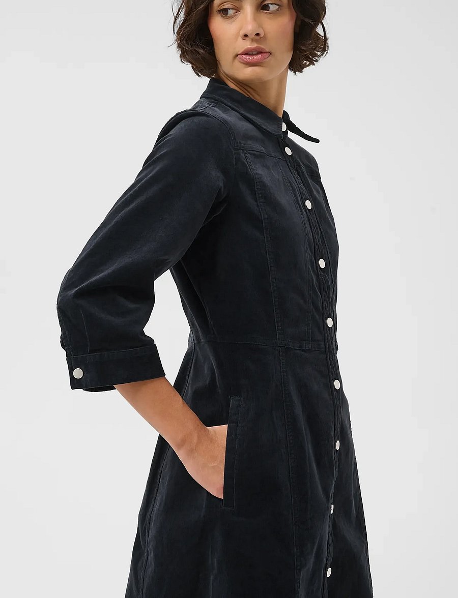 Part Two - CelichaPW Dress - skjortklänningar - dark navy - 5