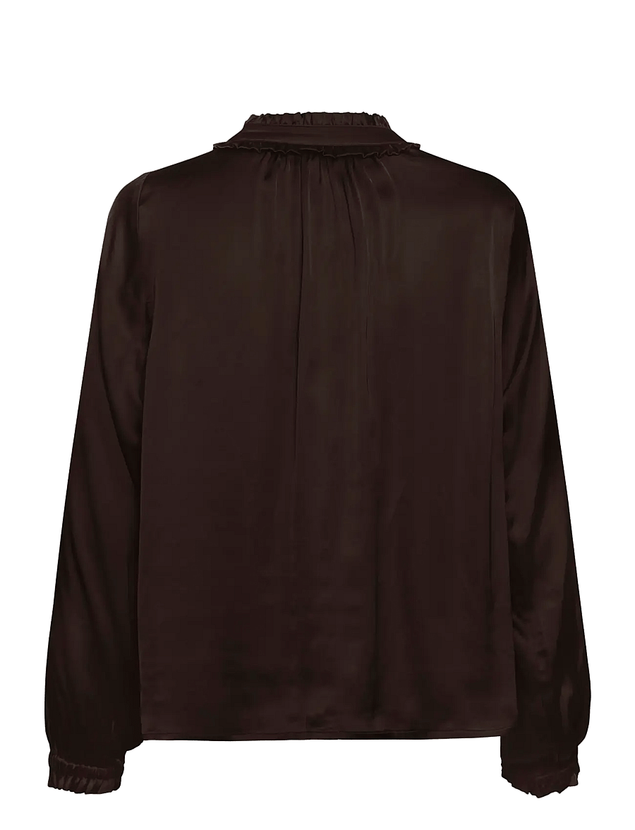 Part Two - CaterinaPW Blouse - långärmade blusar - mole' - 2