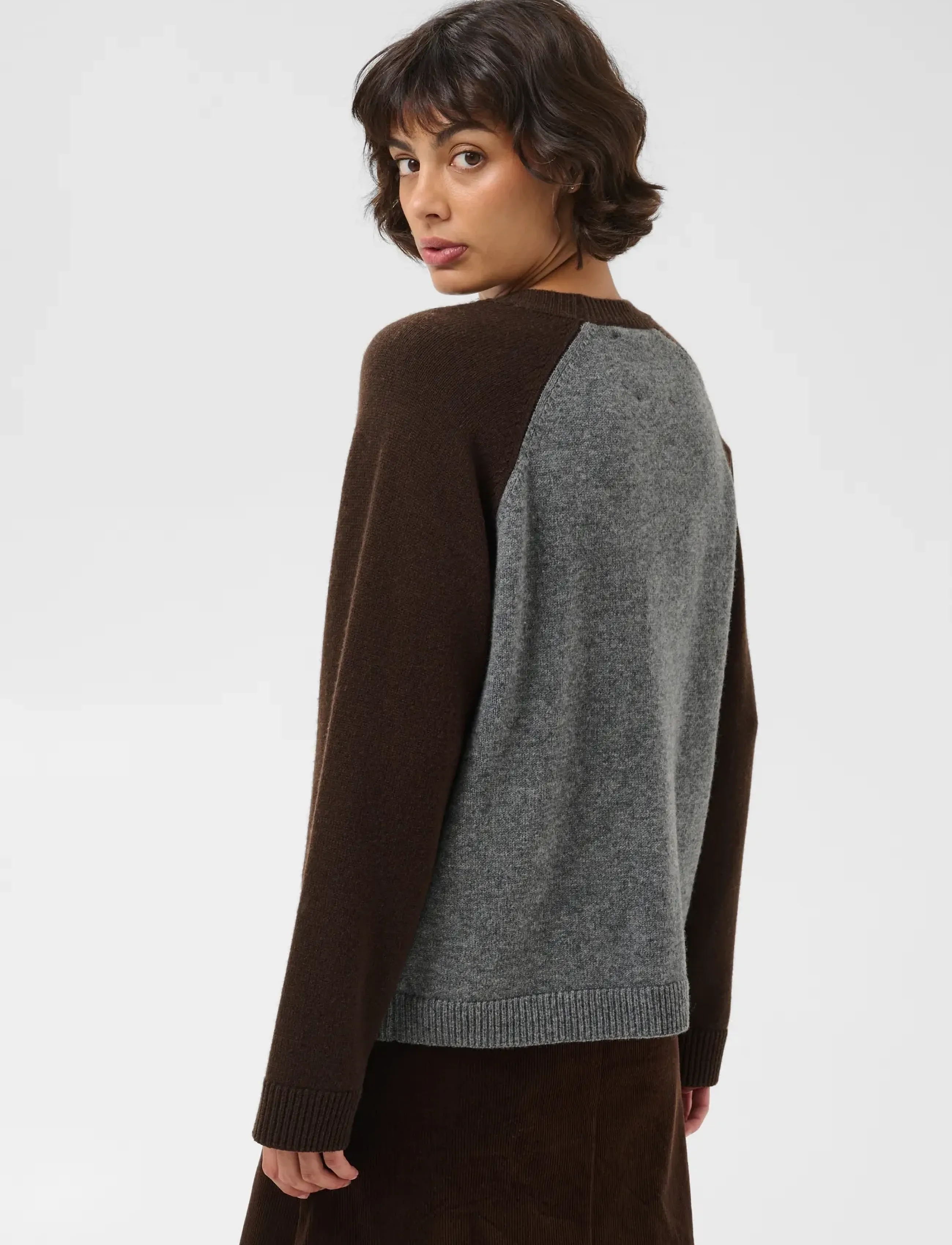Part Two - CleoPW Pullover - kampsunid - grey/mole colorblock - 3
