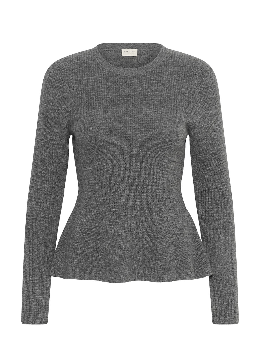 Part Two - CarinaPW Pullover - pullover - medium grey melange - 1