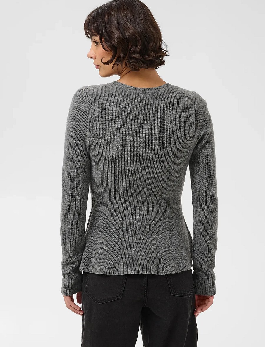 Part Two - CarinaPW Pullover - pullover - medium grey melange - 4
