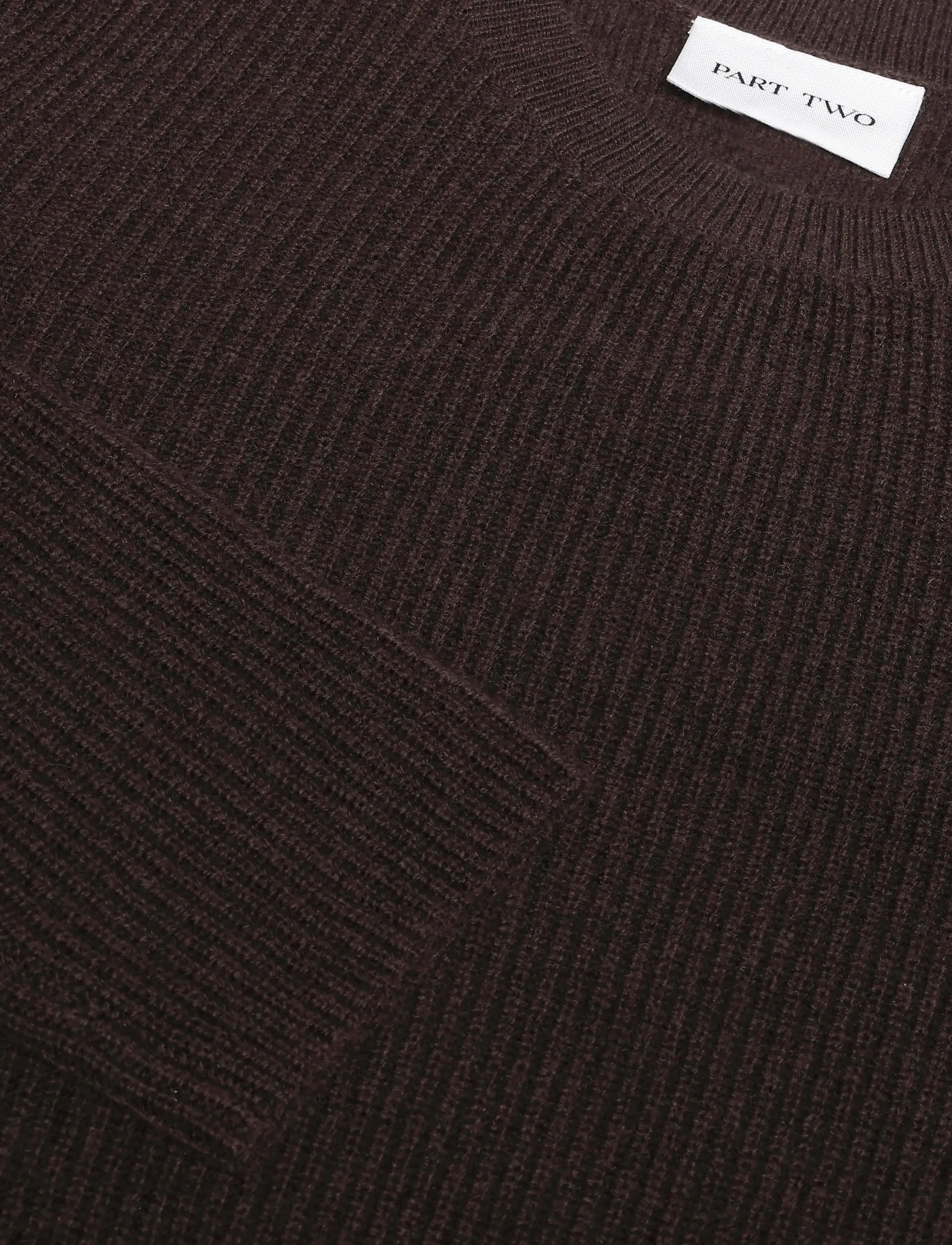 Part Two - CarinaPW Pullover - stickade tröjor - mole' - 2