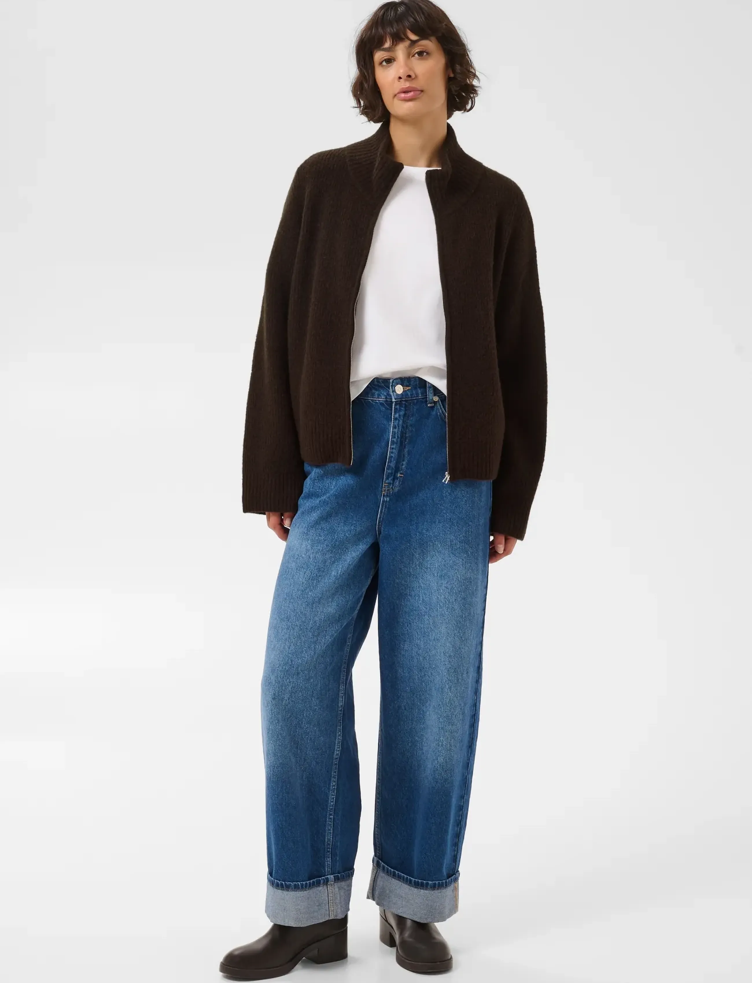 Part Two CamiriaPW Pullover - Kudumid - MOLE' / brown