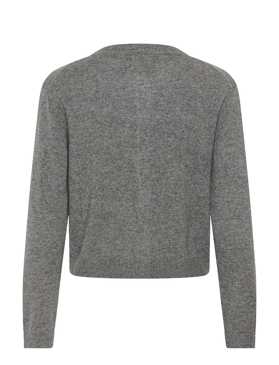 Part Two - CarimiPW Cardigan - kaschmir - medium grey melange - 1