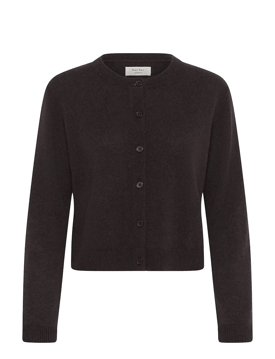 Part Two - CarimiPW Cardigan - kashmir - mole' melange - 1