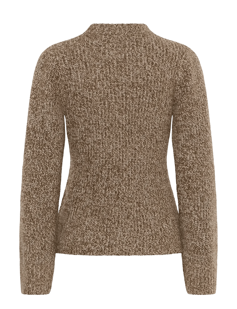 Part Two - CinaPW Pullover - kampsunid - brown moulinÈ - 2
