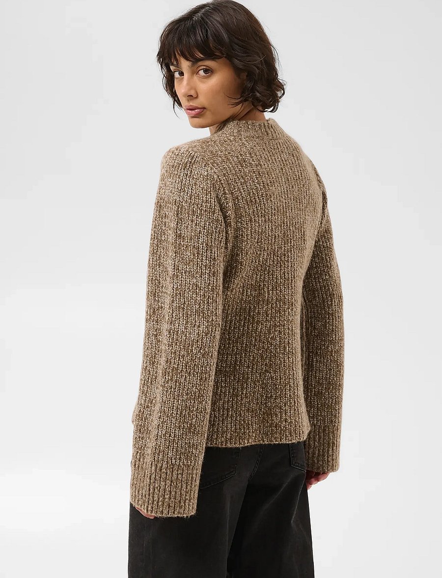 Part Two - CinaPW Pullover - kampsunid - brown moulinÈ - 3