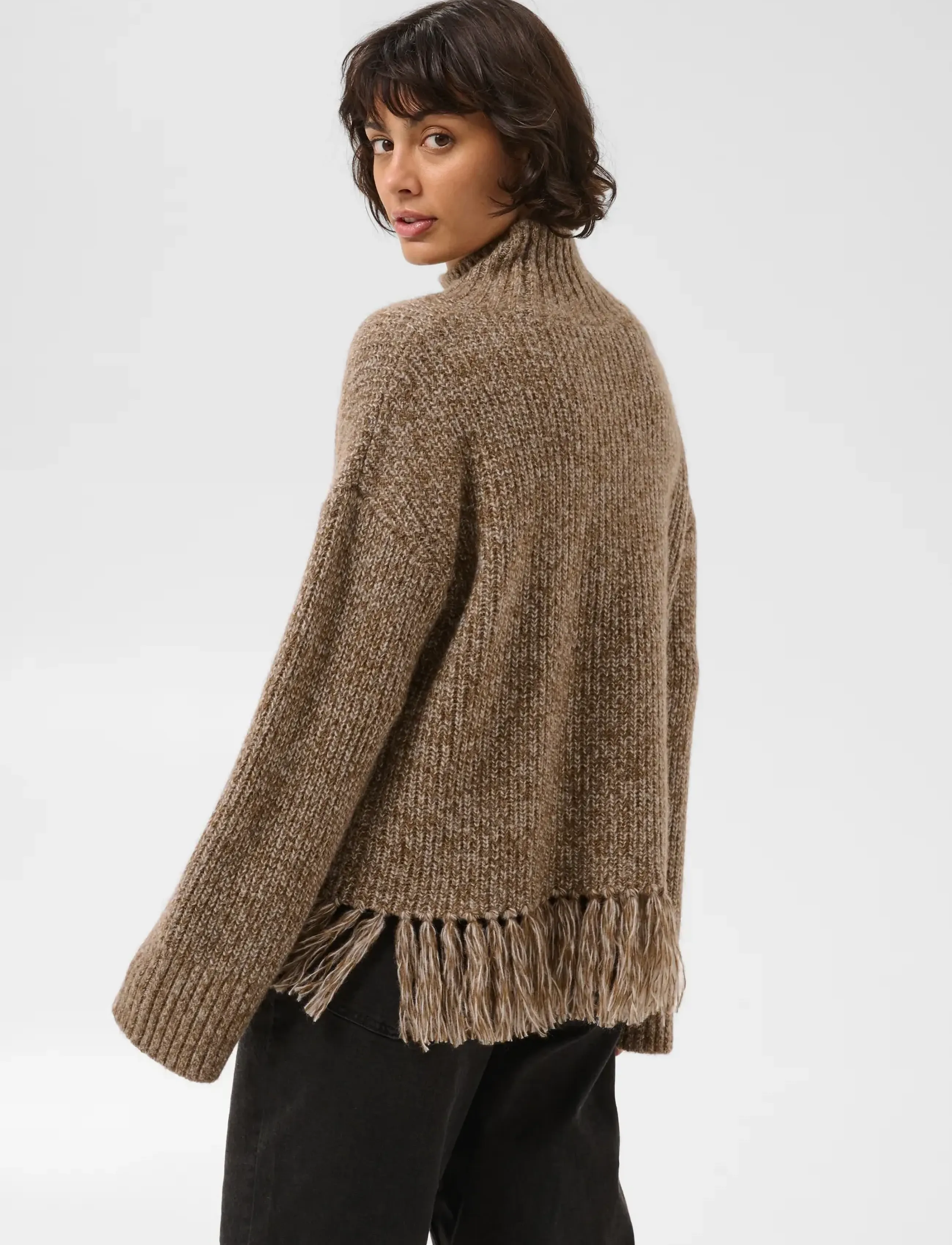 Part Two - CiminaPW Pullover - kampsunid - brown moulinÈ - 5