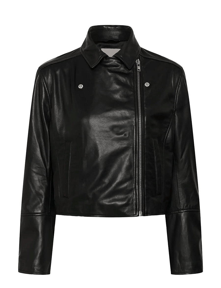 Part Two - CimmiePW Jacket - lederjacken - black - 1