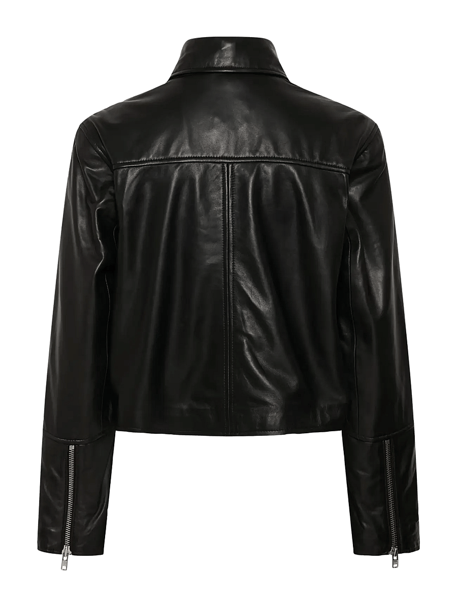 Part Two - CimmiePW Jacket - læderjakker - black - 2