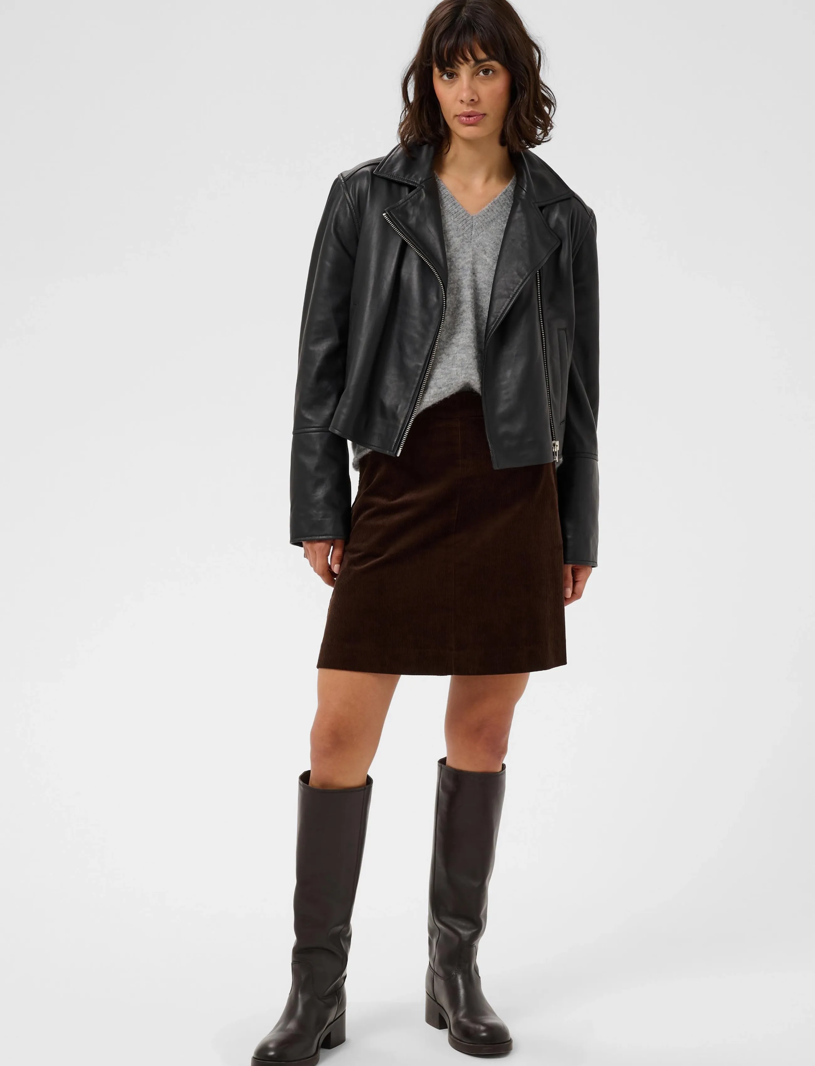 Part Two - CimmiePW Jacket - lederjacken - black - 3