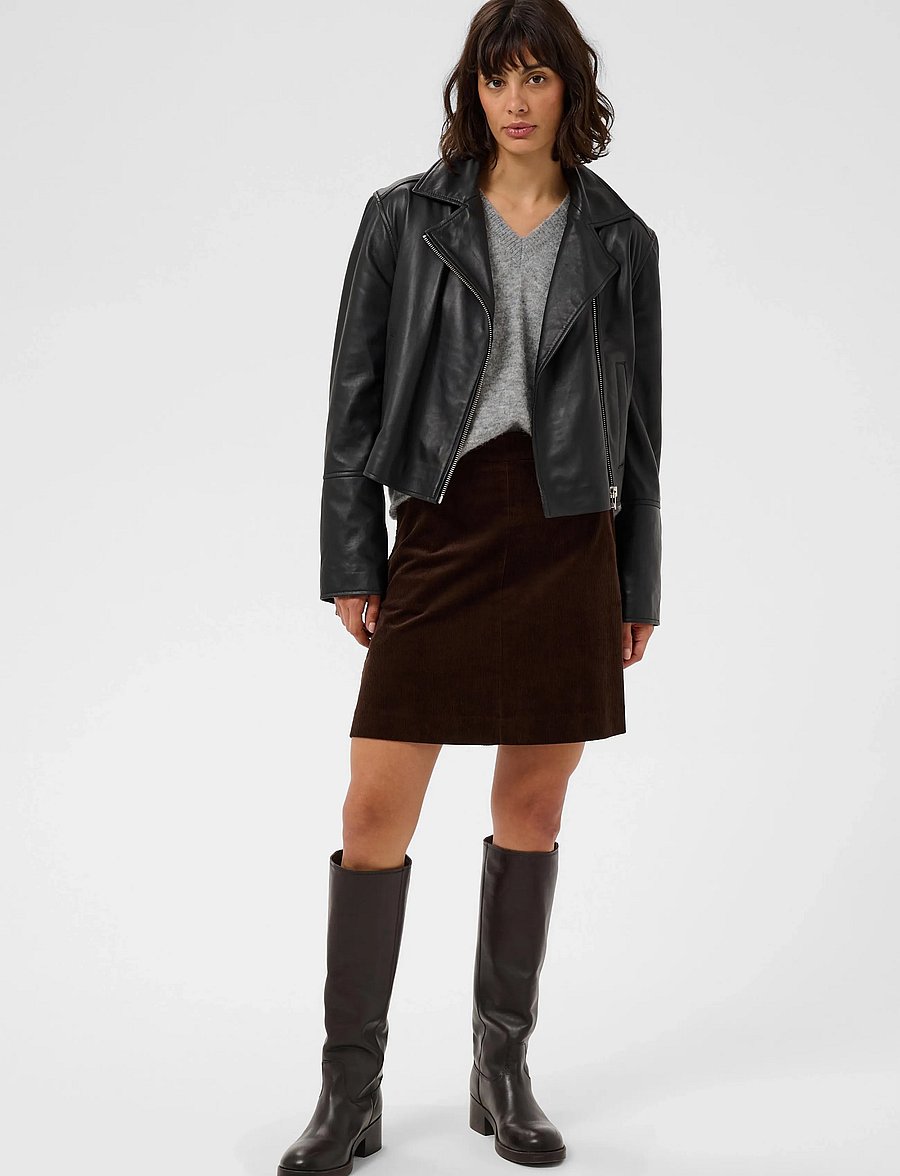 Part Two - CimmiePW Jacket - lederjacken - black - 3