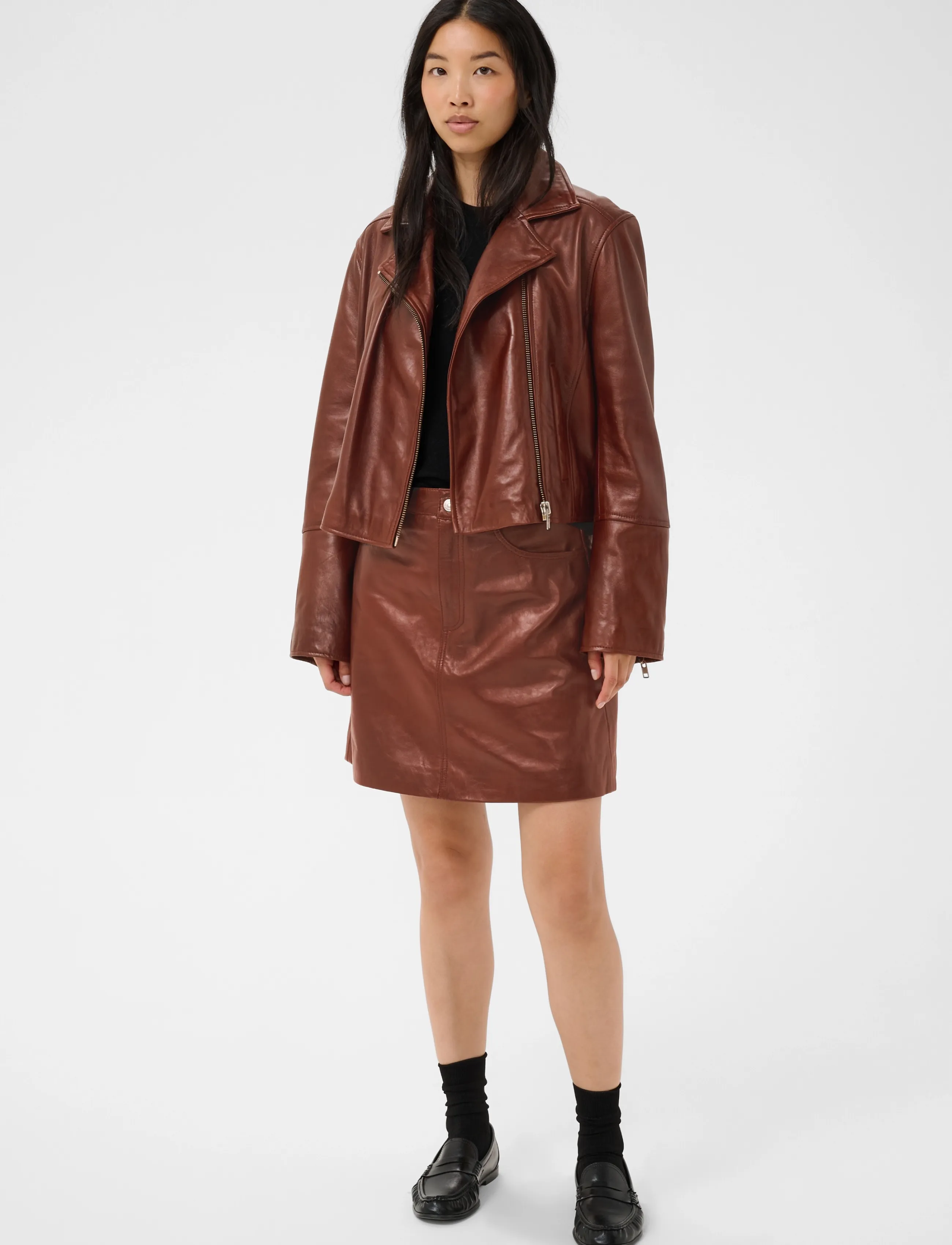 Part Two CimmiePW Jacket - Jacken - BROWN OUT / brown