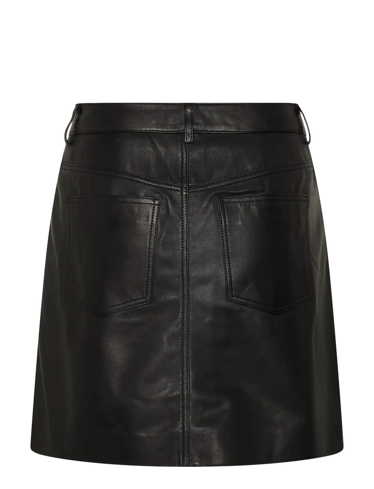 Part Two - CilliePW Skirt - nahkseelikud - black - 2