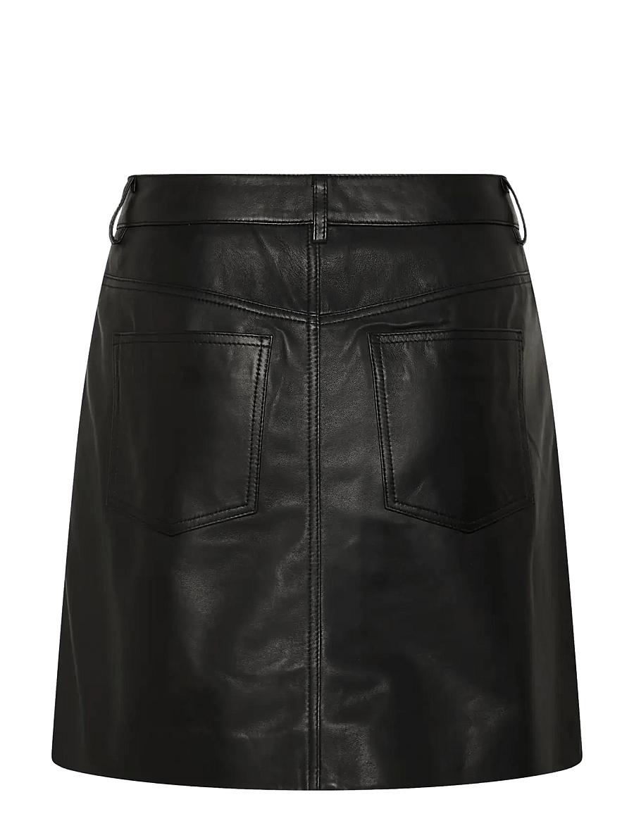 Part Two - CilliePW Skirt - lederröcke - black - 2