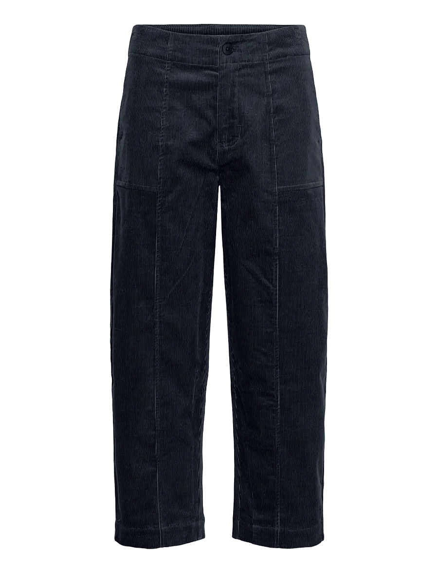 Part Two - NettaPW Pants - laia säärega püksid - dark navy - 1