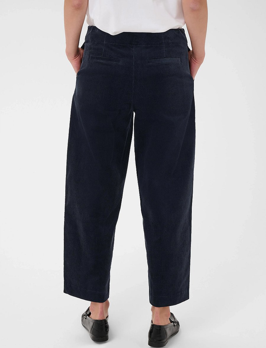 Part Two - NettaPW Pants - laia säärega püksid - dark navy - 3