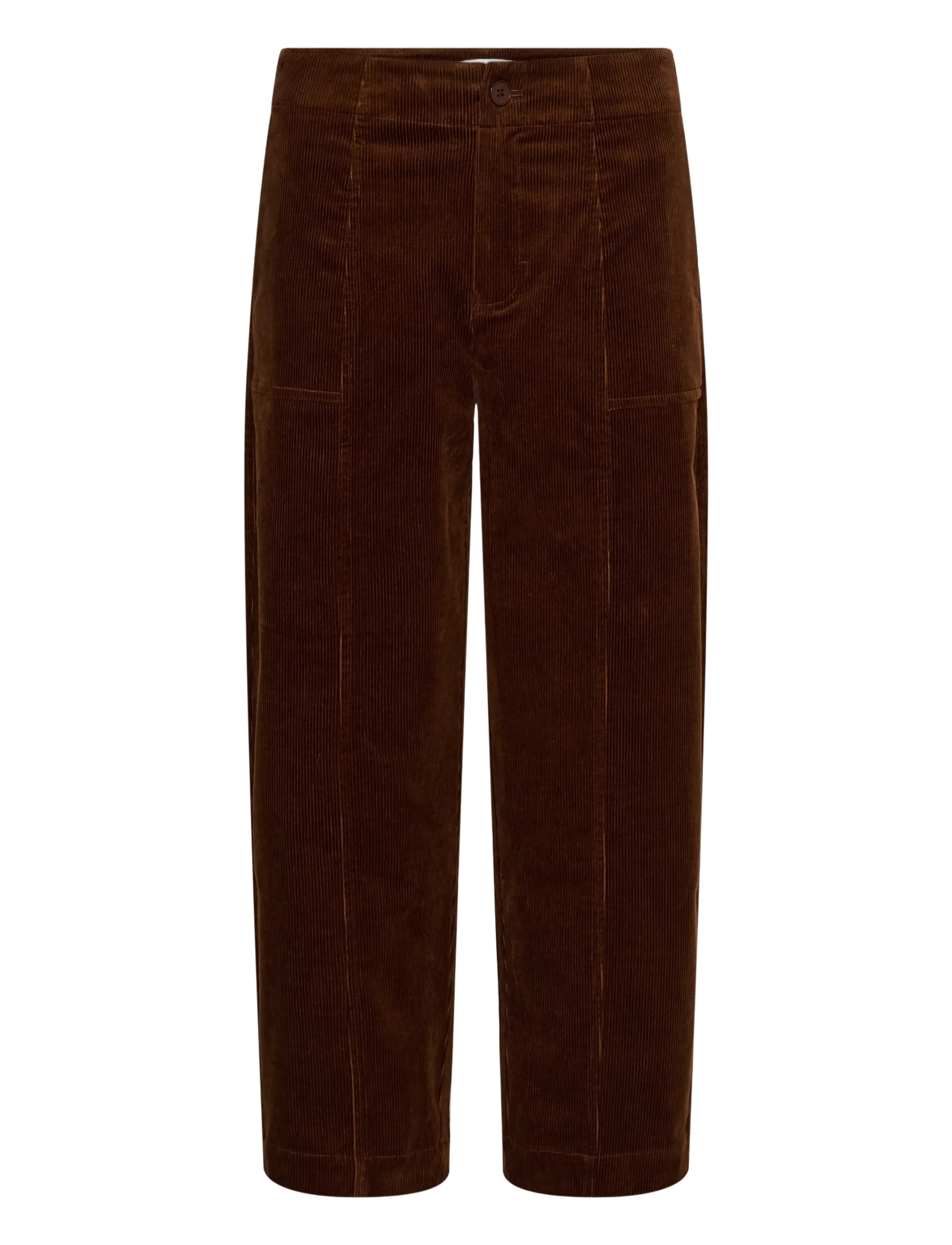 Part Two NettaPW Pants - Hosen mit weitem Bein - DOWNTOWN BROWN / brown