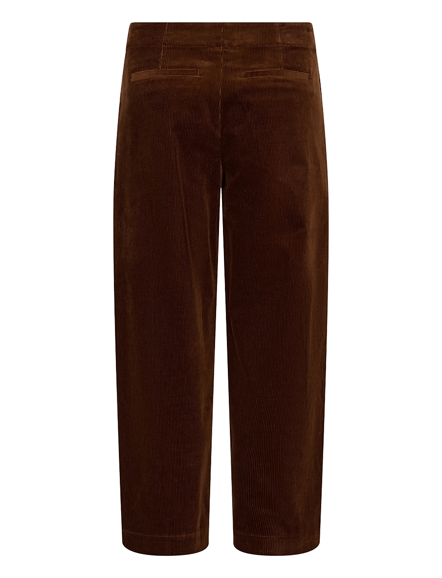 Part Two - NettaPW Pants - hosen mit weitem bein - downtown brown - 1