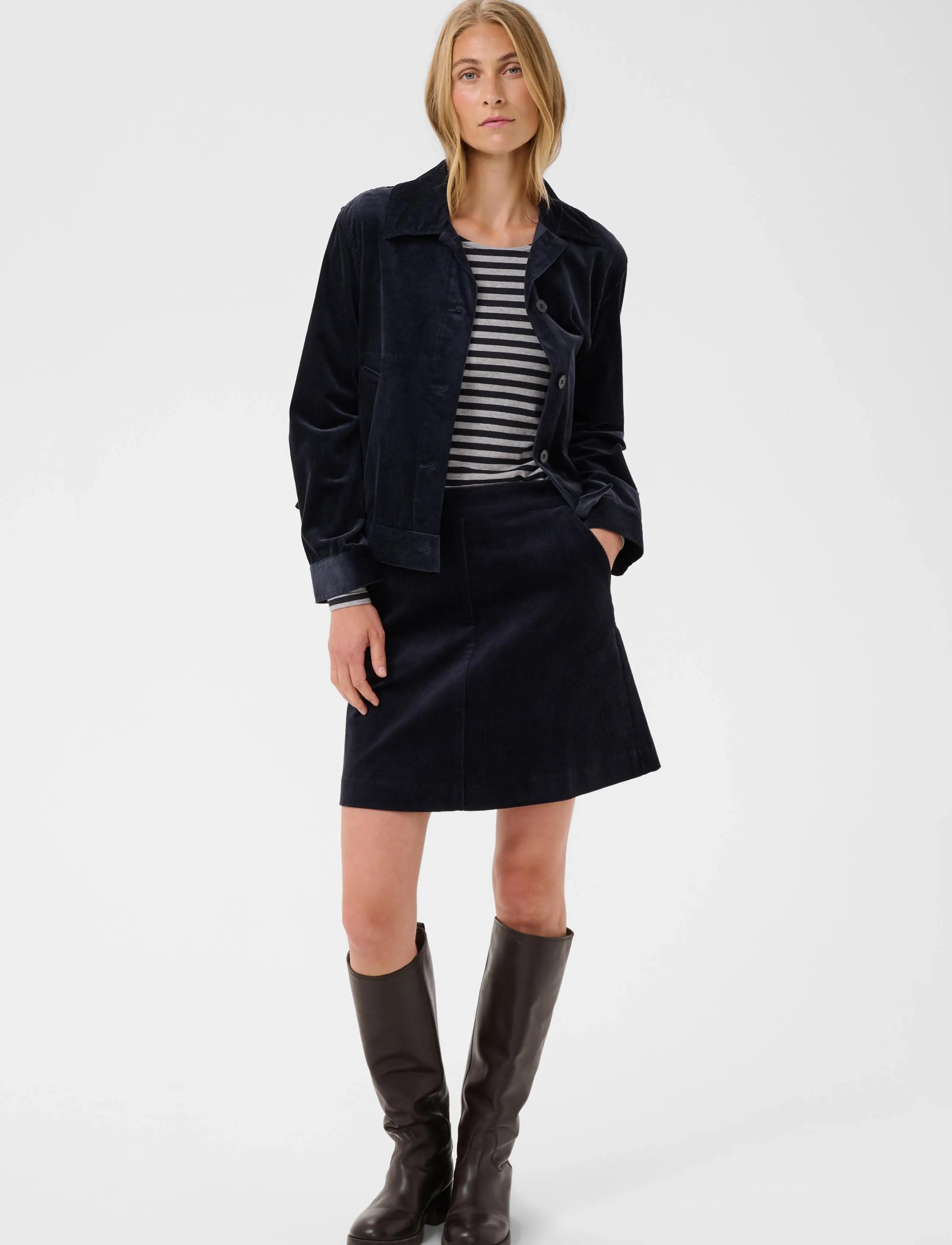 Part Two LingsPW Skirt - Seelikud - DARK NAVY / navy