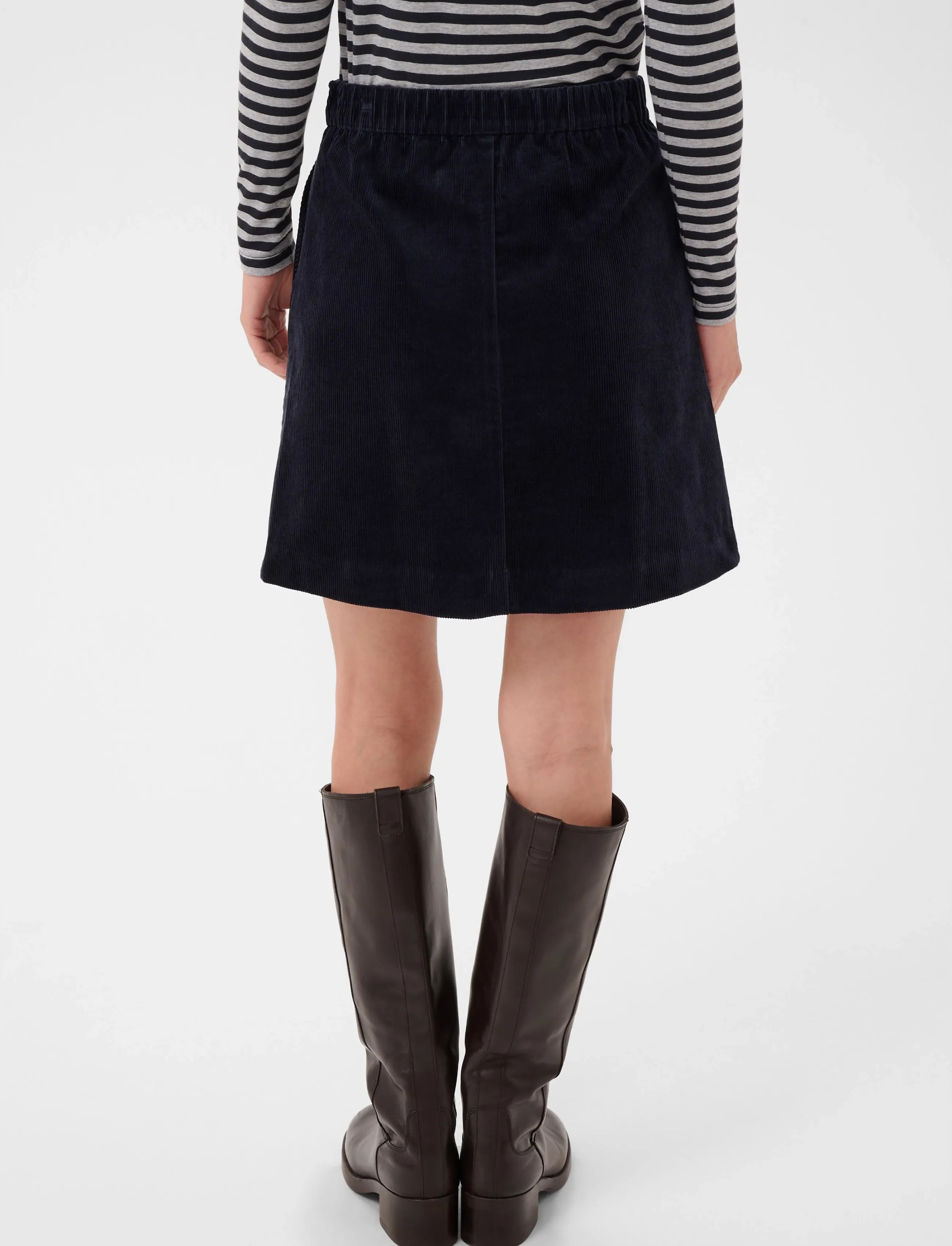 Part Two - LingsPW Skirt - dark navy - 3