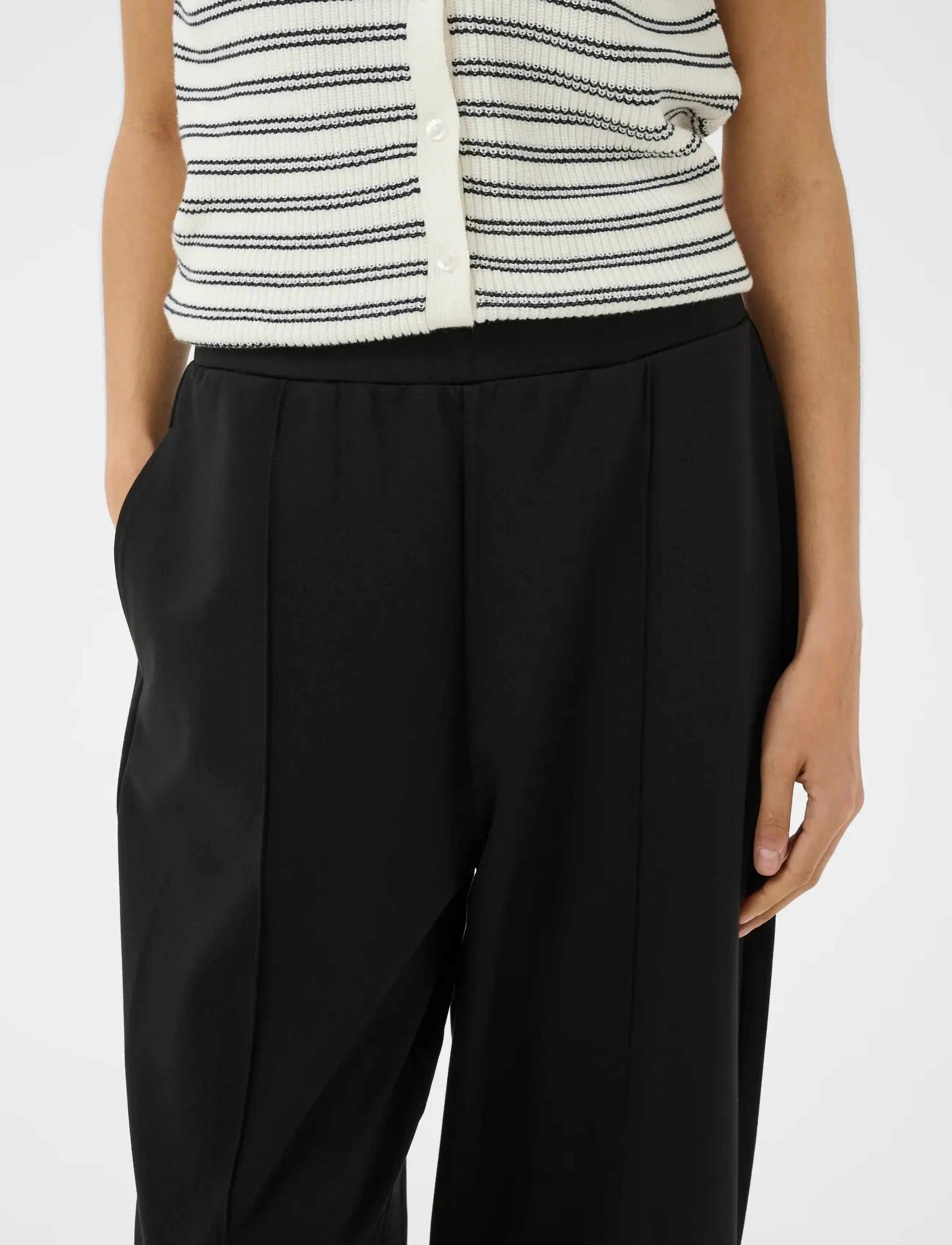 Part Two - ColisaPW PA - barrel trousers - black - 5