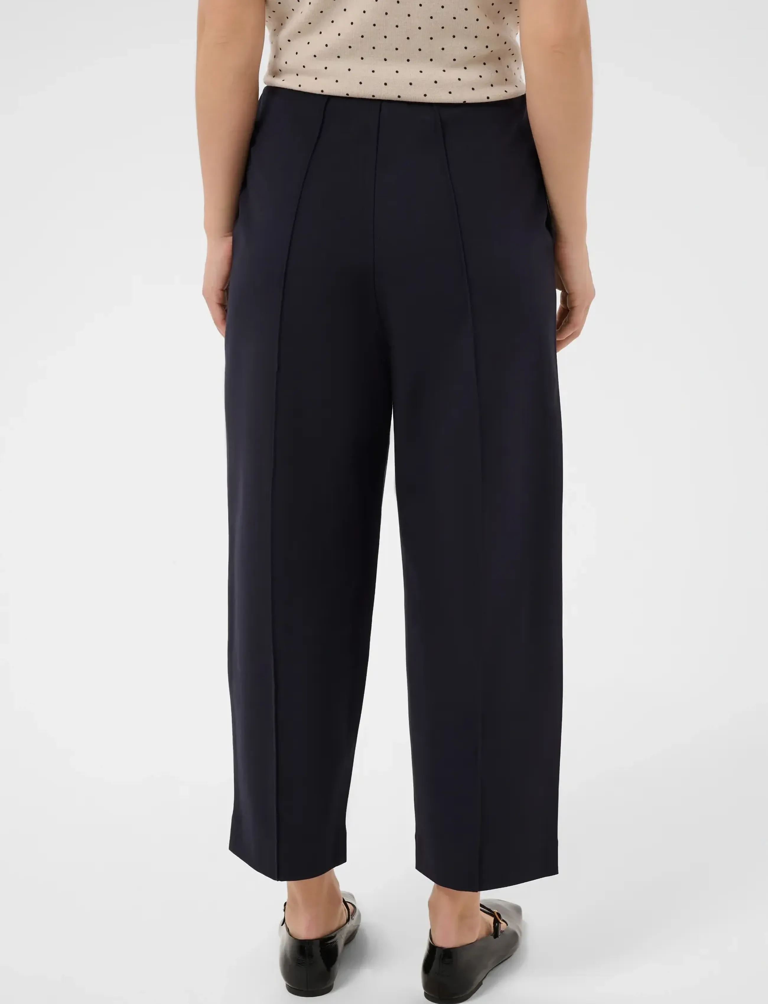 Part Two - ColisaPW PA - barrel-bukser - dark navy - 4