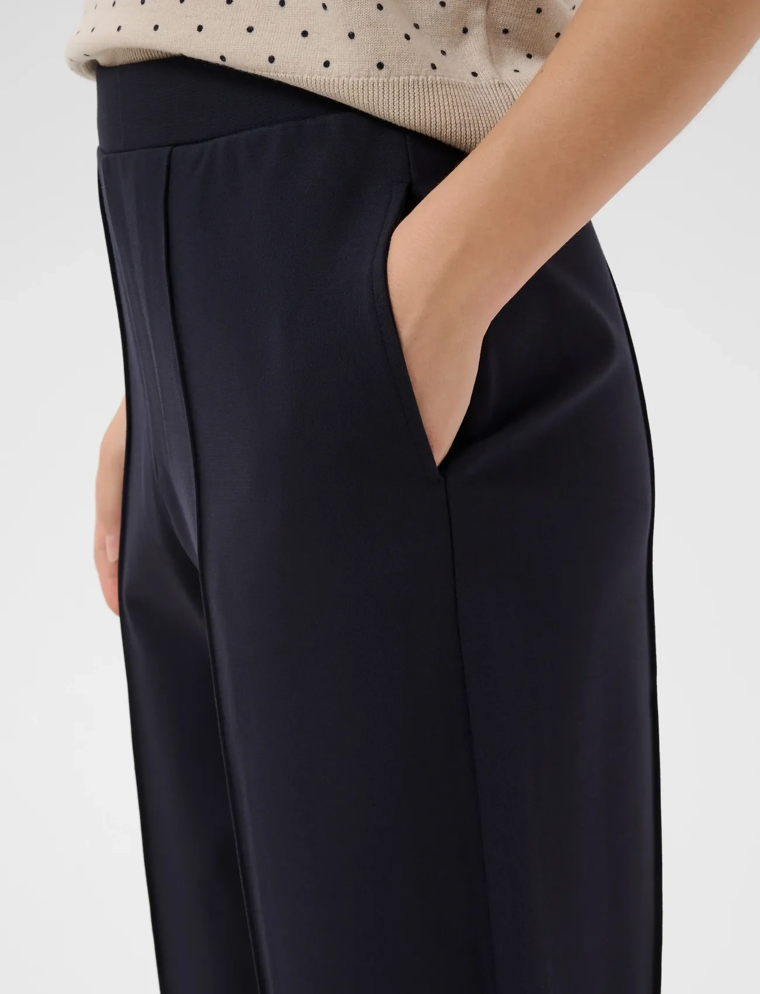 Part Two Colisapw Barrel Jersey Pants kostymbyxor dam – bild 5