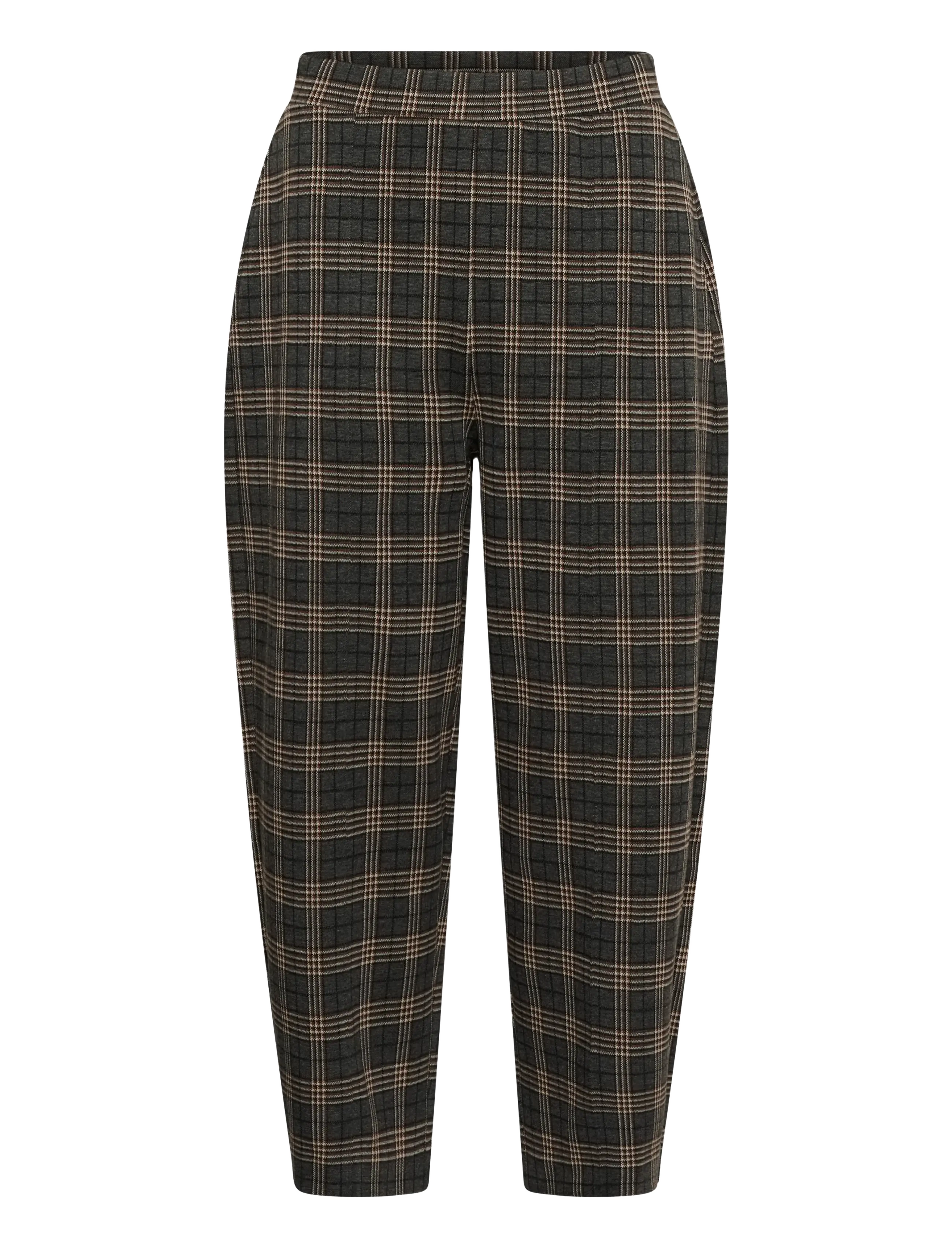 Part Two ColisaPW Pants - Inspiration - GREY BIG CHECK / grey