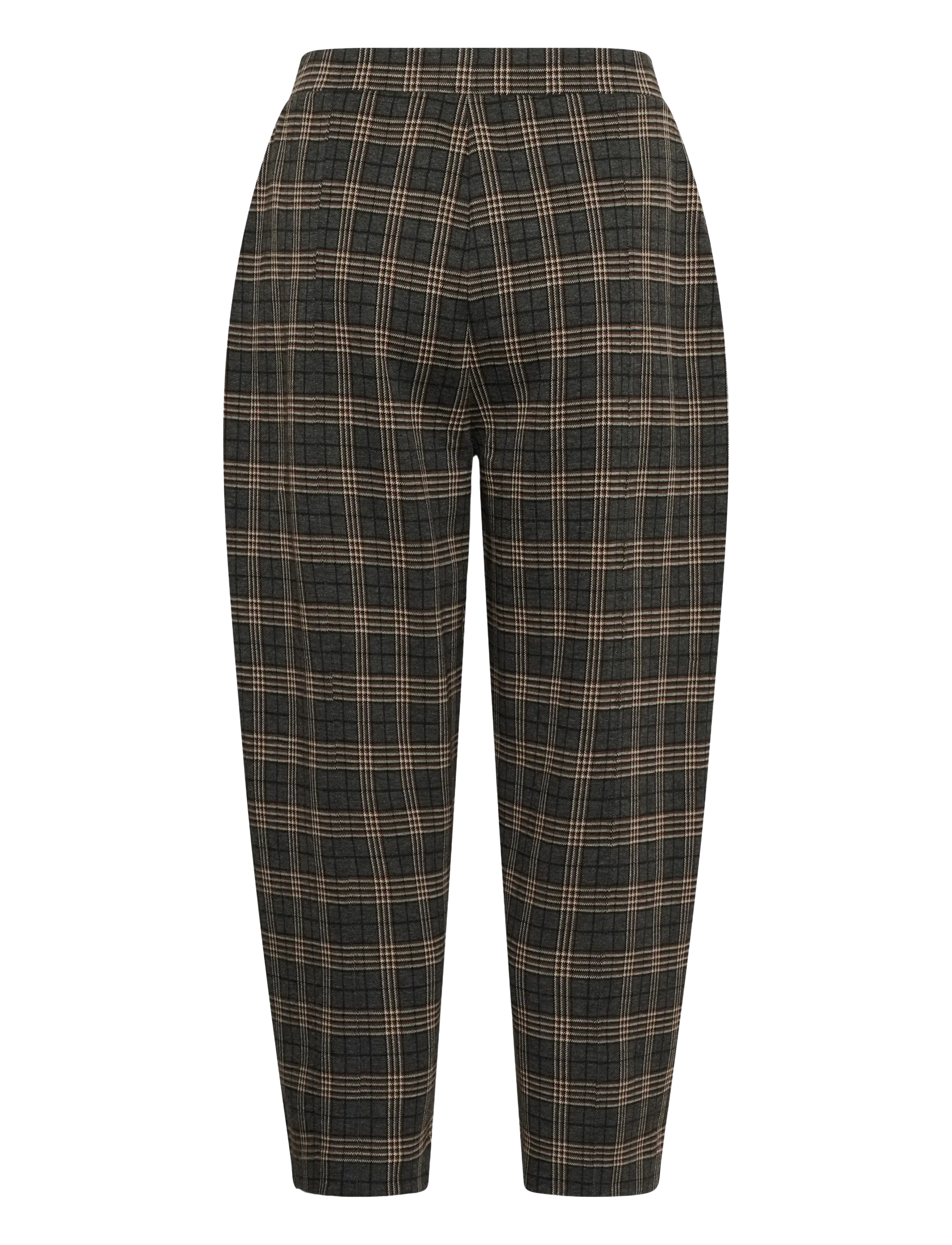 Part Two - ColisaPW Pants - barrel trousers - grey big check - 1