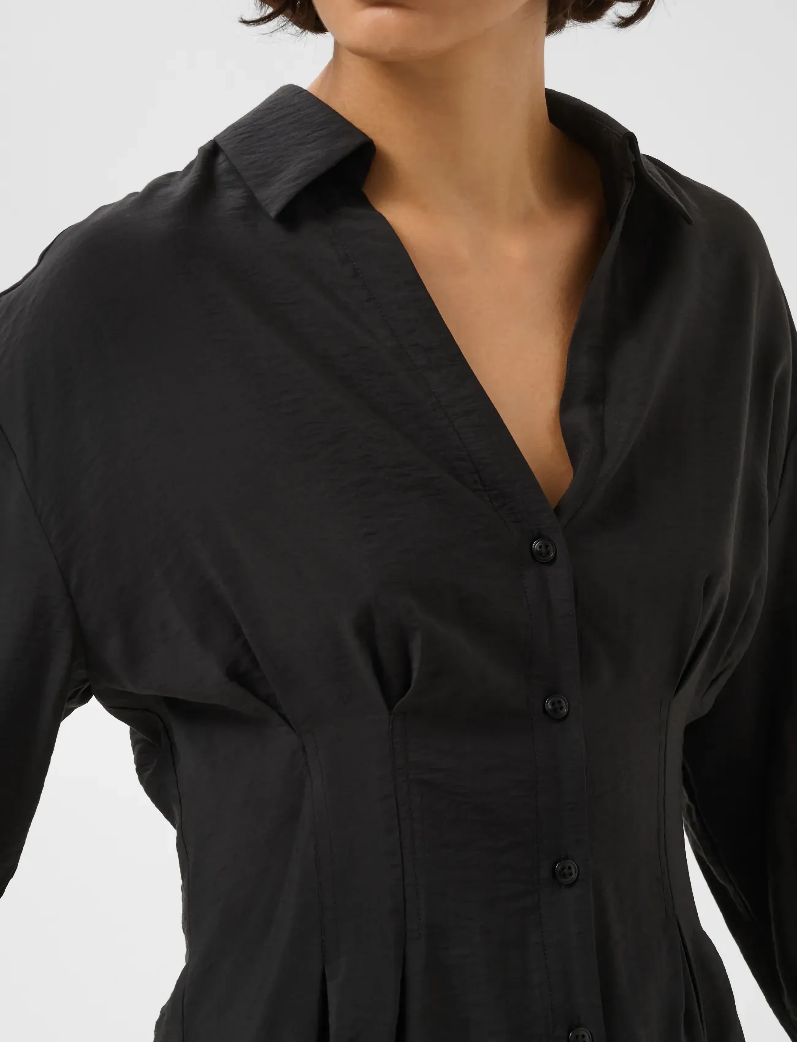 Part Two - ColliePW Shirt - langärmlige hemden - black - 5