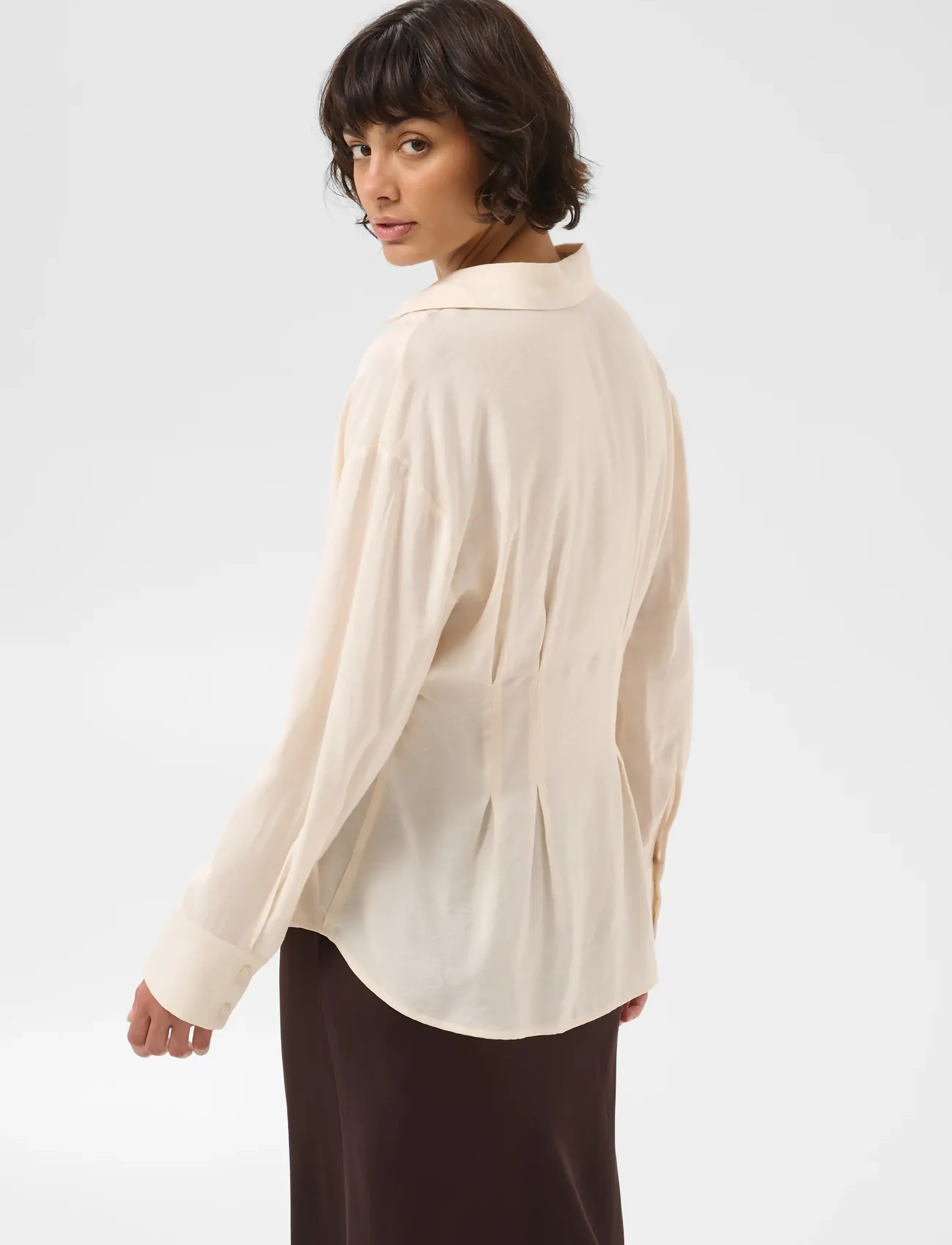 Part Two - ColliePW Shirt - langärmlige hemden - whitecap gray - 3