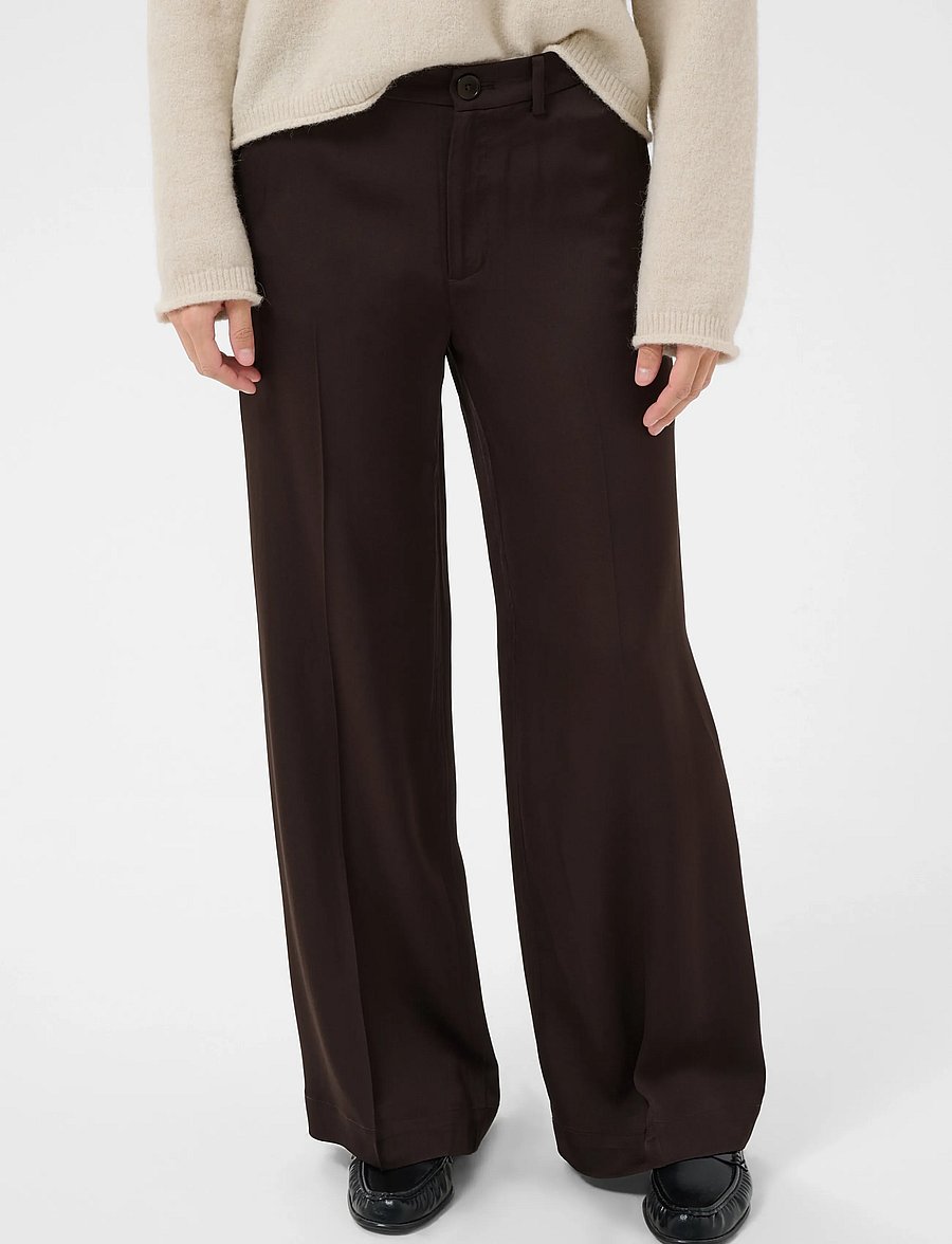 Part Two - NinnesasPW Pants - hosen mit weitem bein - mole' - 0