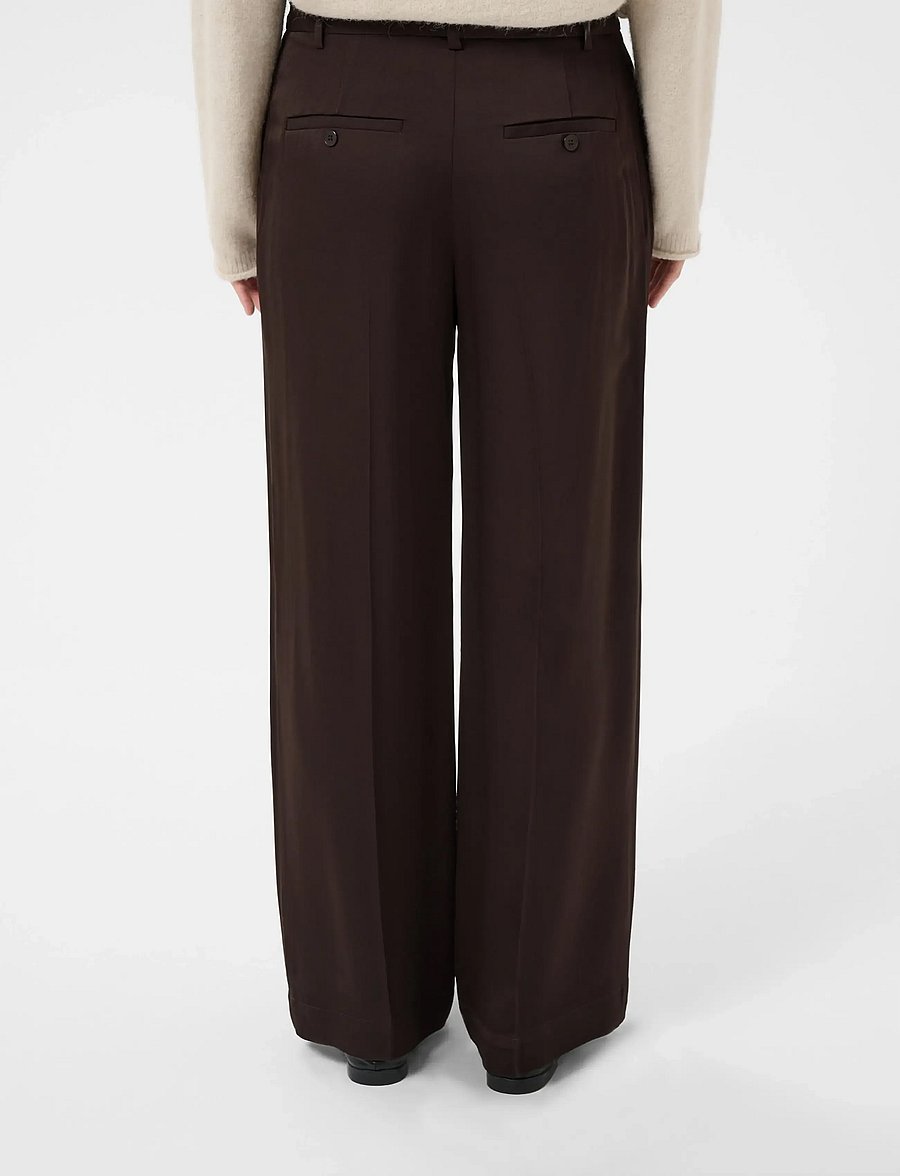 Part Two - NinnesasPW Pants - hosen mit weitem bein - mole' - 4