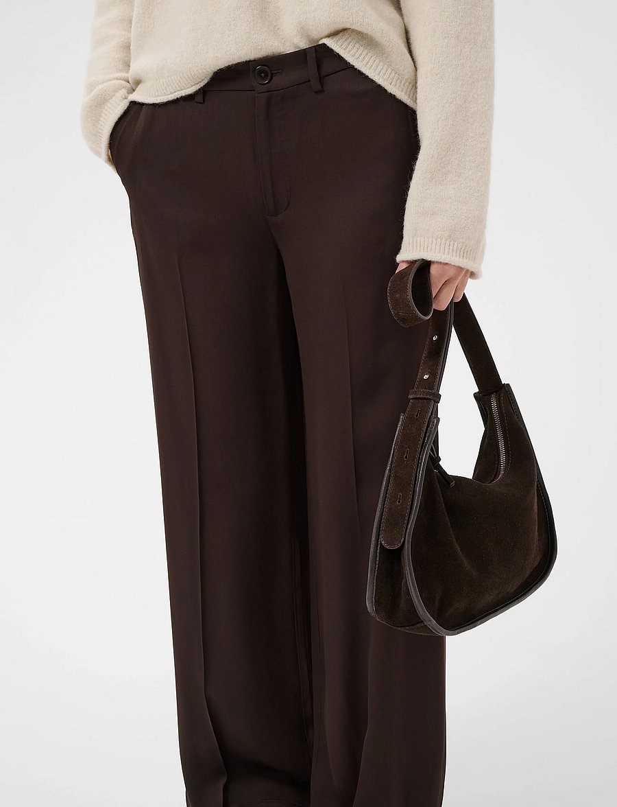 Part Two - NinnesasPW Pants - hosen mit weitem bein - mole' - 5