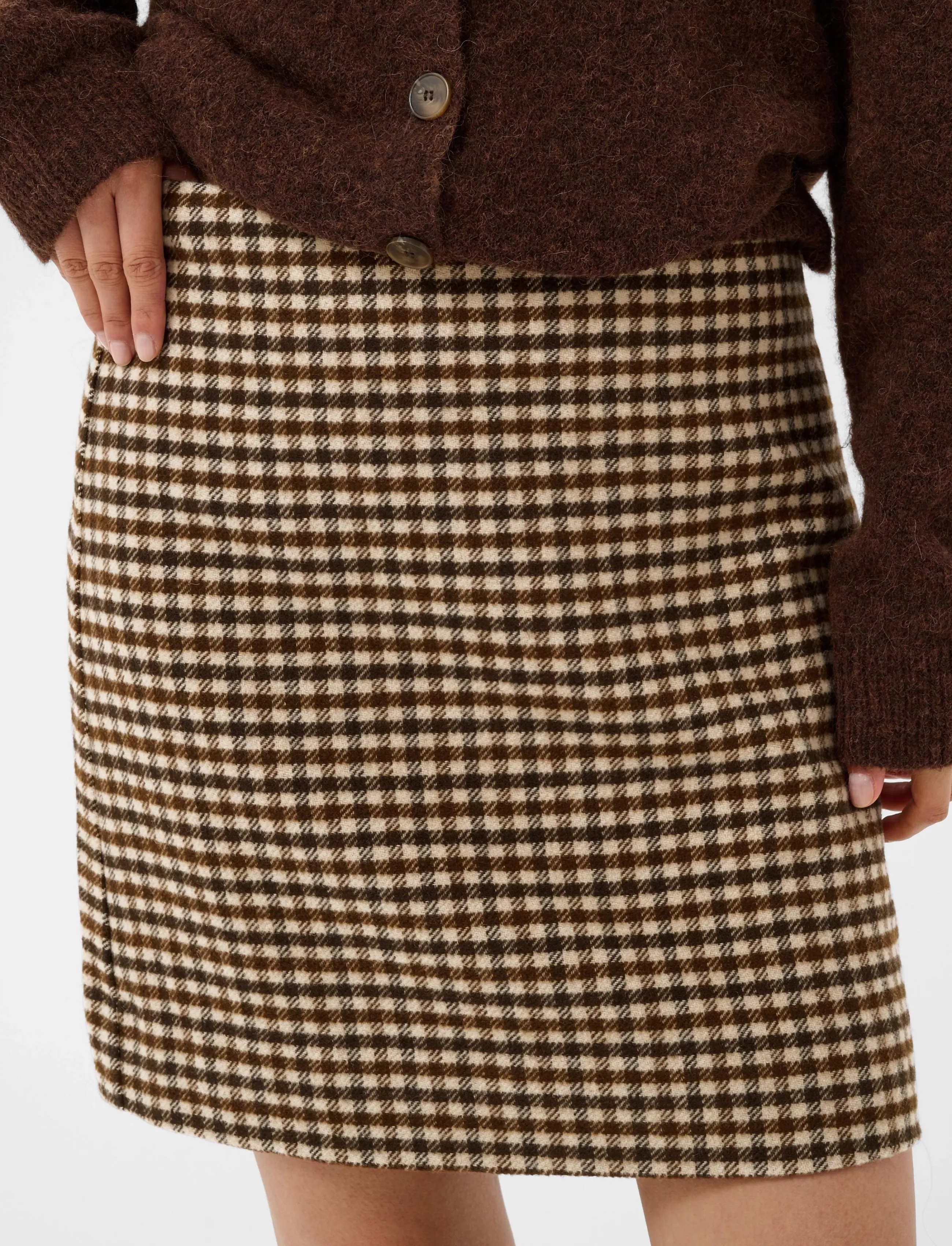 Part Two - JulissaPW Skirt - kurze röcke - brown check - 4