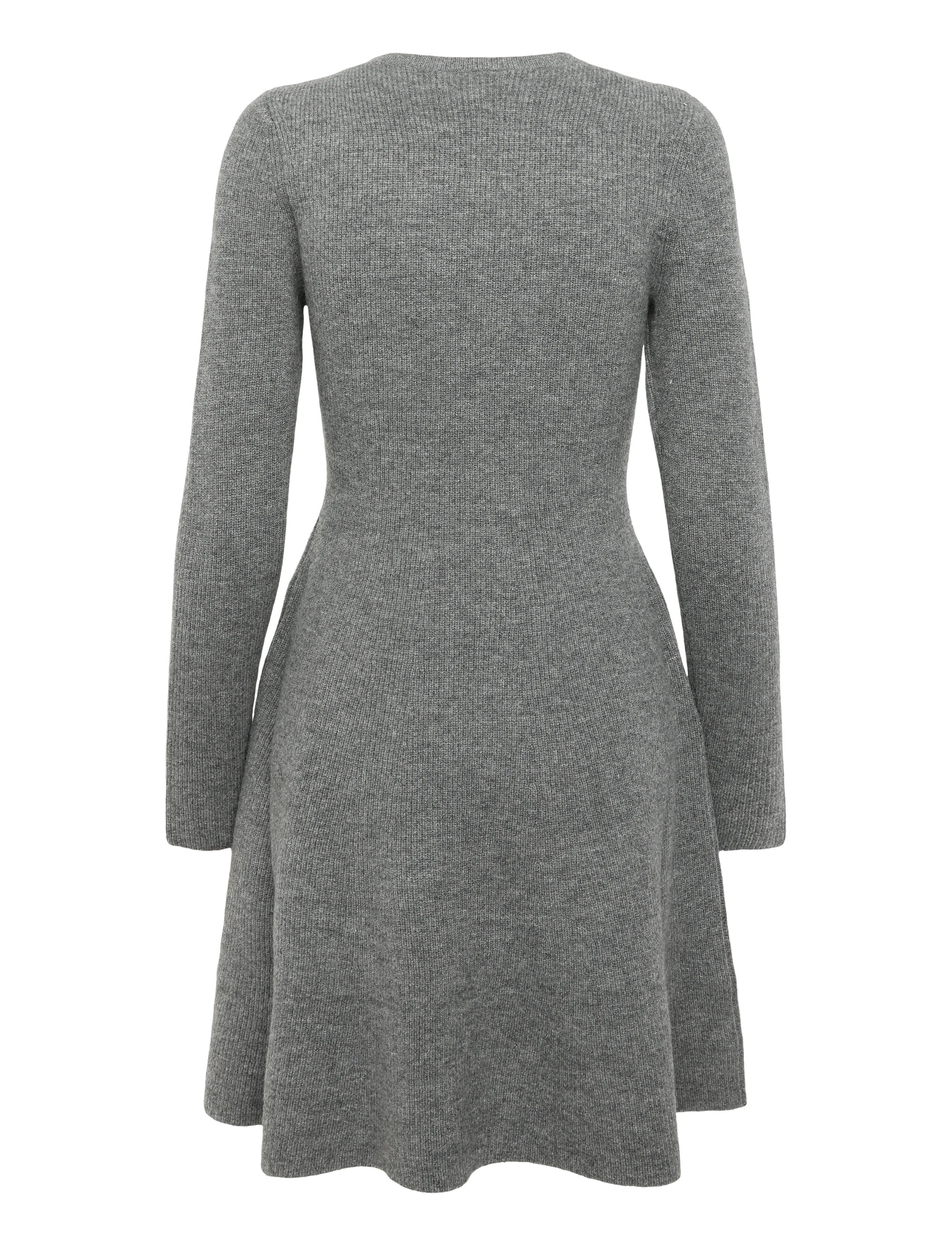 Part Two - CarnaPW Dress - kootud kleidid - medium grey melange - 1